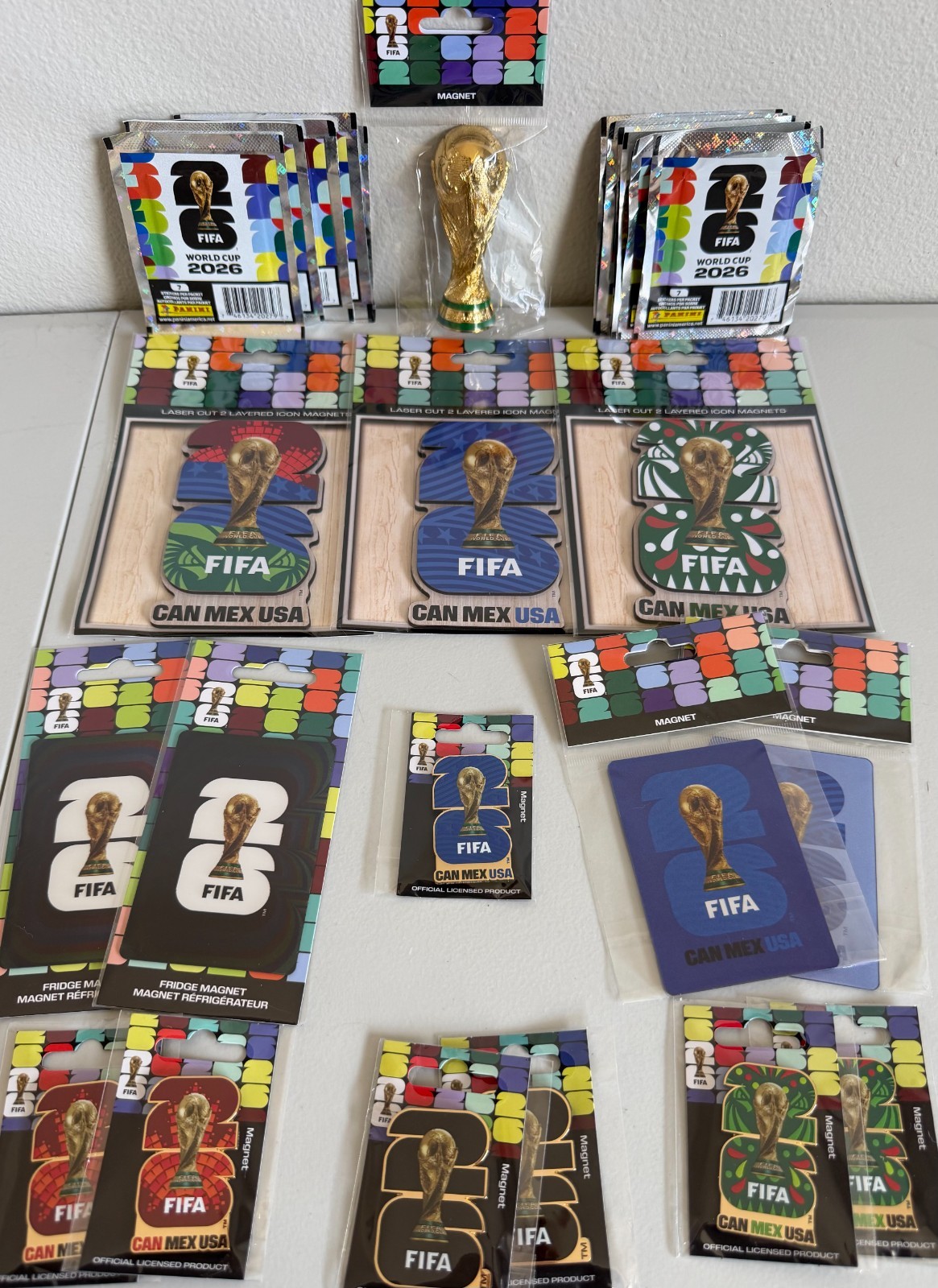 FIFA World Cup Collectible Souvenir Choose – Lapel Pin, Keychain, Magnet, Other
