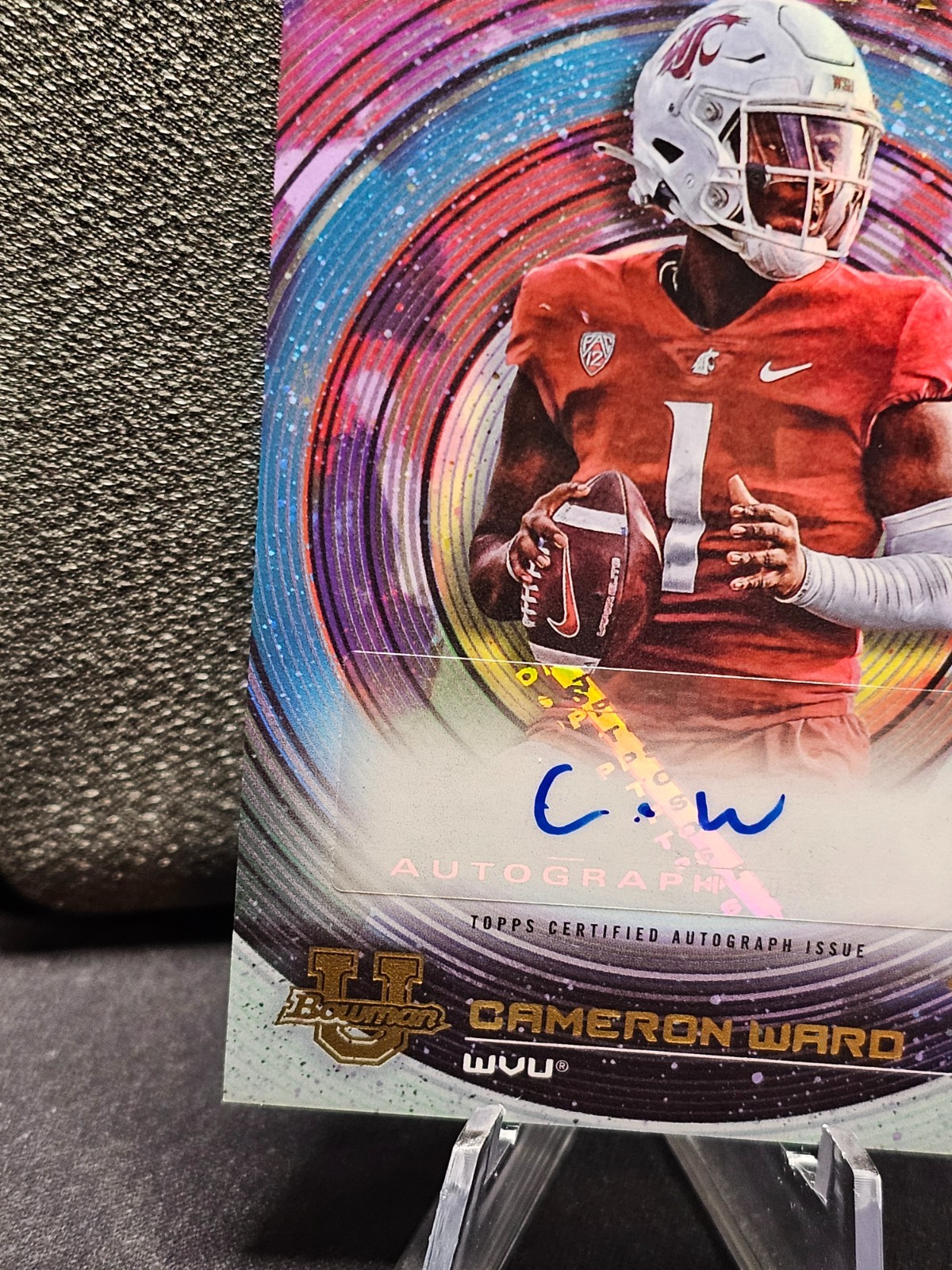 Cam Ward Prospect Autograph 2022/23 Bowman University Inception Cameron #BIA-CWD
