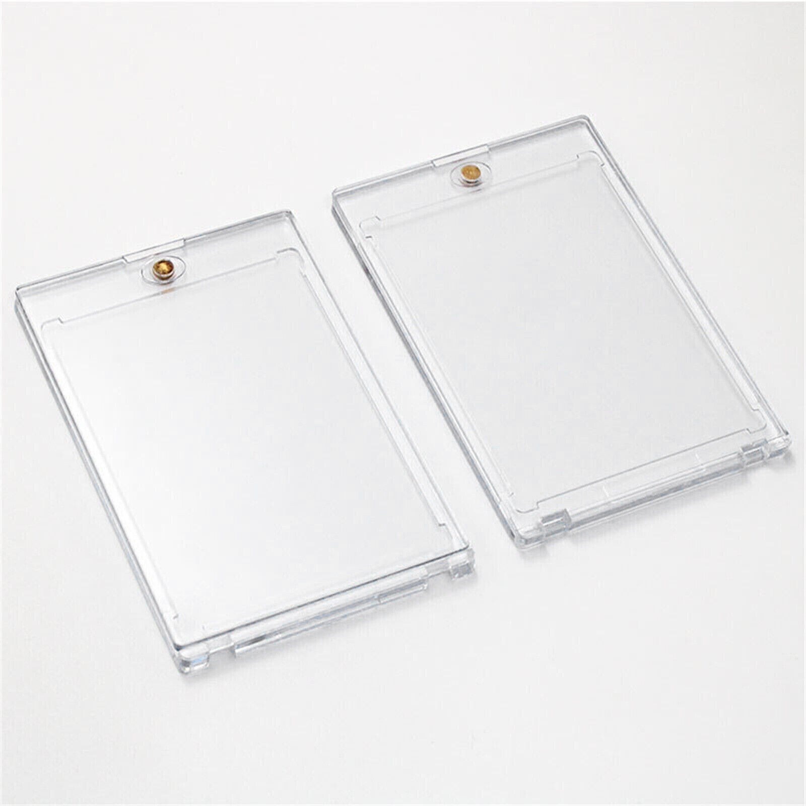 50pcs Magnetic Card Holders Trading Sports 130pt One-Touch UV Protection Cover