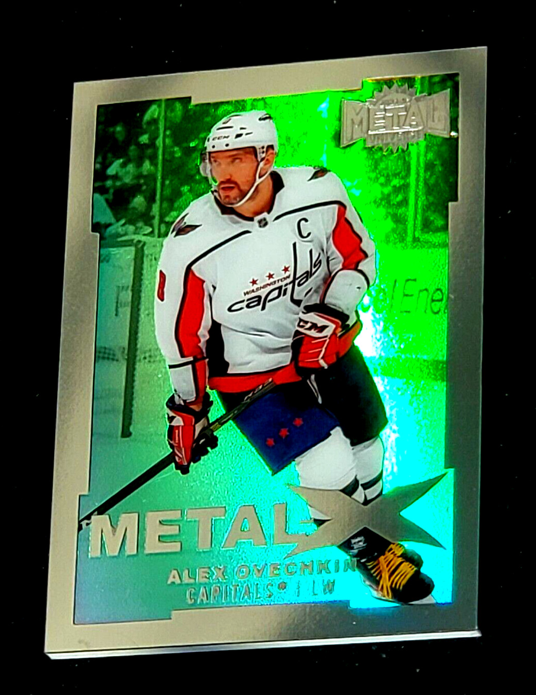 2021-22 Skybox NHL Metal Universe /499 Alexander Ovechkin METAL X #MXAO Case Hit