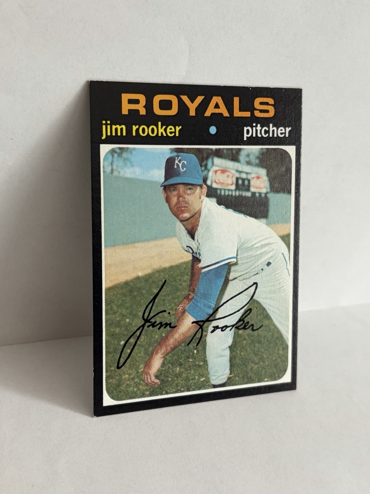 Jim Rooker 1971 Topps #730 Kansas City Royals