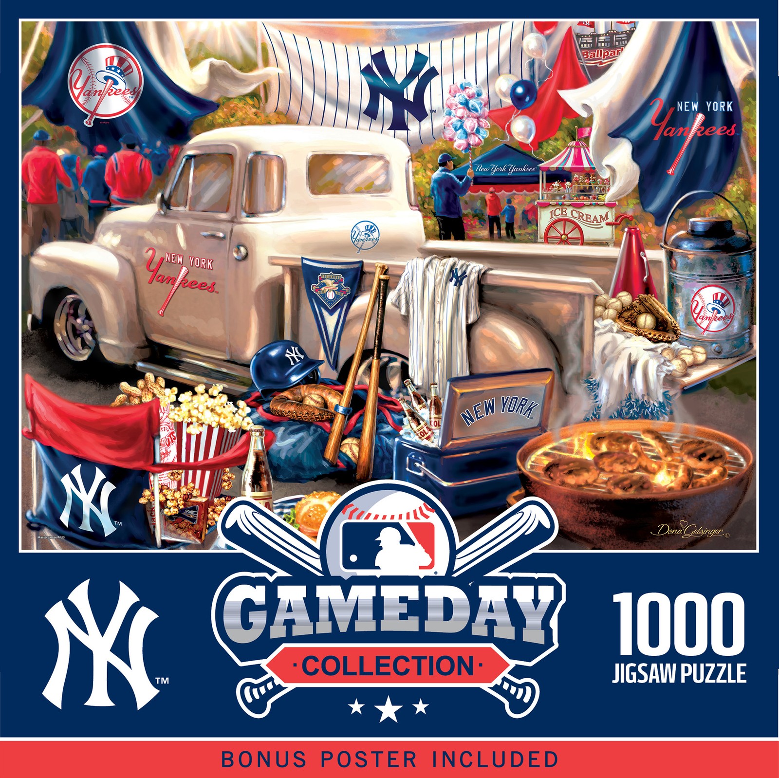 MasterPieces – New York Yankees – MLB Gameday 1000 Piece Jigsaw Puzzle