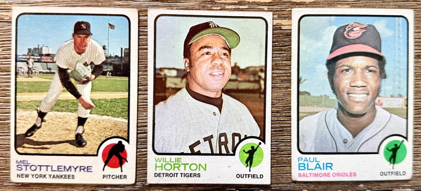 1973 TOPPS BASEBALL (120+) CARD STARTER LOT~HOFrs (CLEMENTE)/VARsSTARS/NO DUPs!