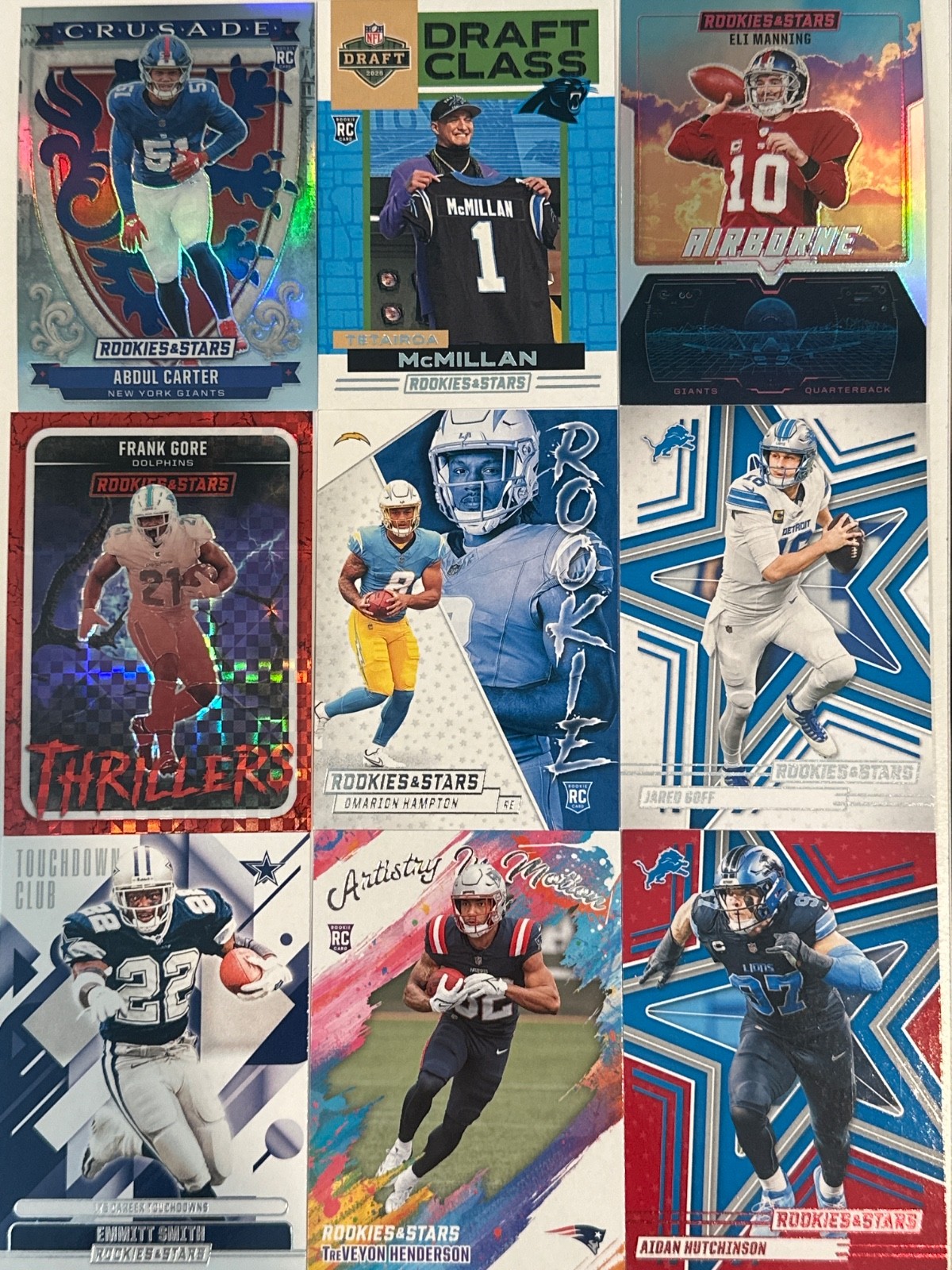 You-Pick 2025 Panini Rookies and Stars Football