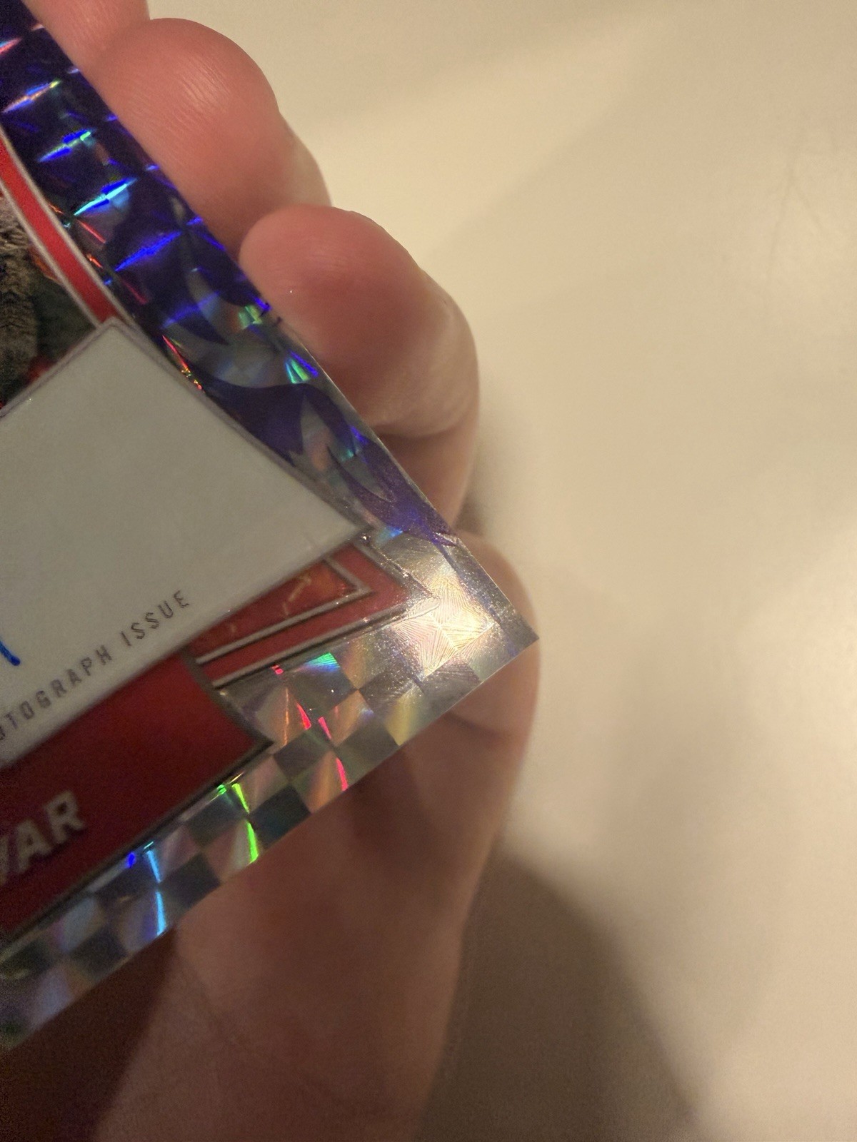 2025 Topps Chrome WWE IVAR Red Brand Chrome Autographs Purple Geometric /10