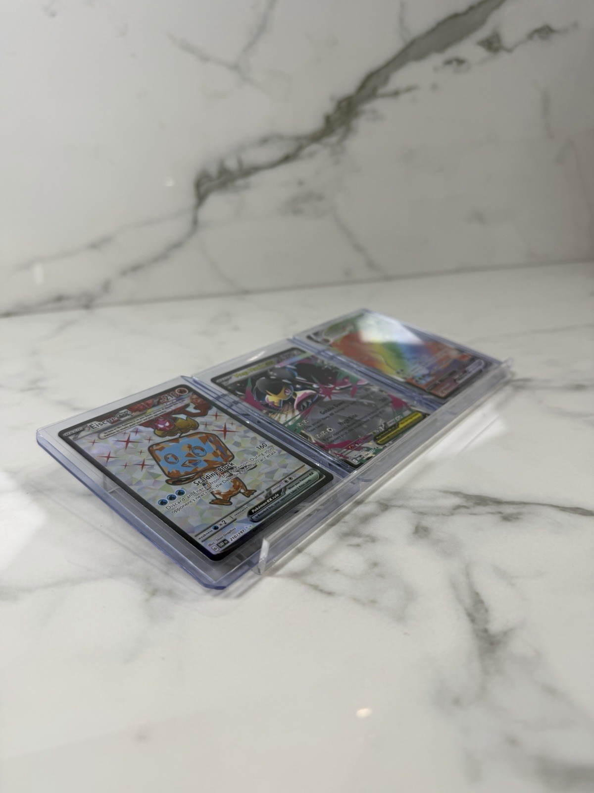 Acrylic Display Case Card Risers Stands Zion/Specialty Case Holds Singles