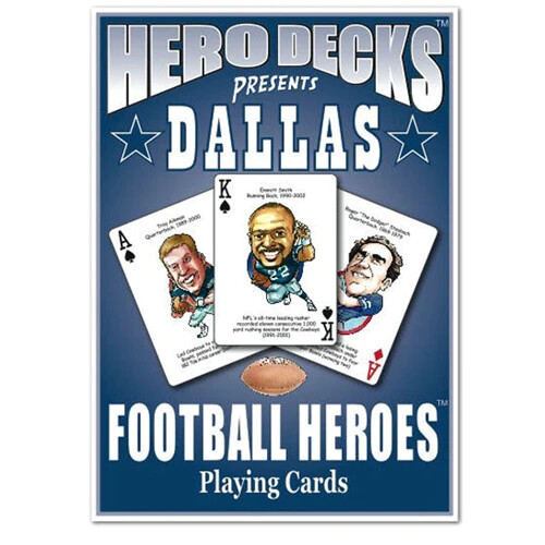 NFL Football Hero Decks Caricature 52 Playing Cards Parady Cards Same Day Ship