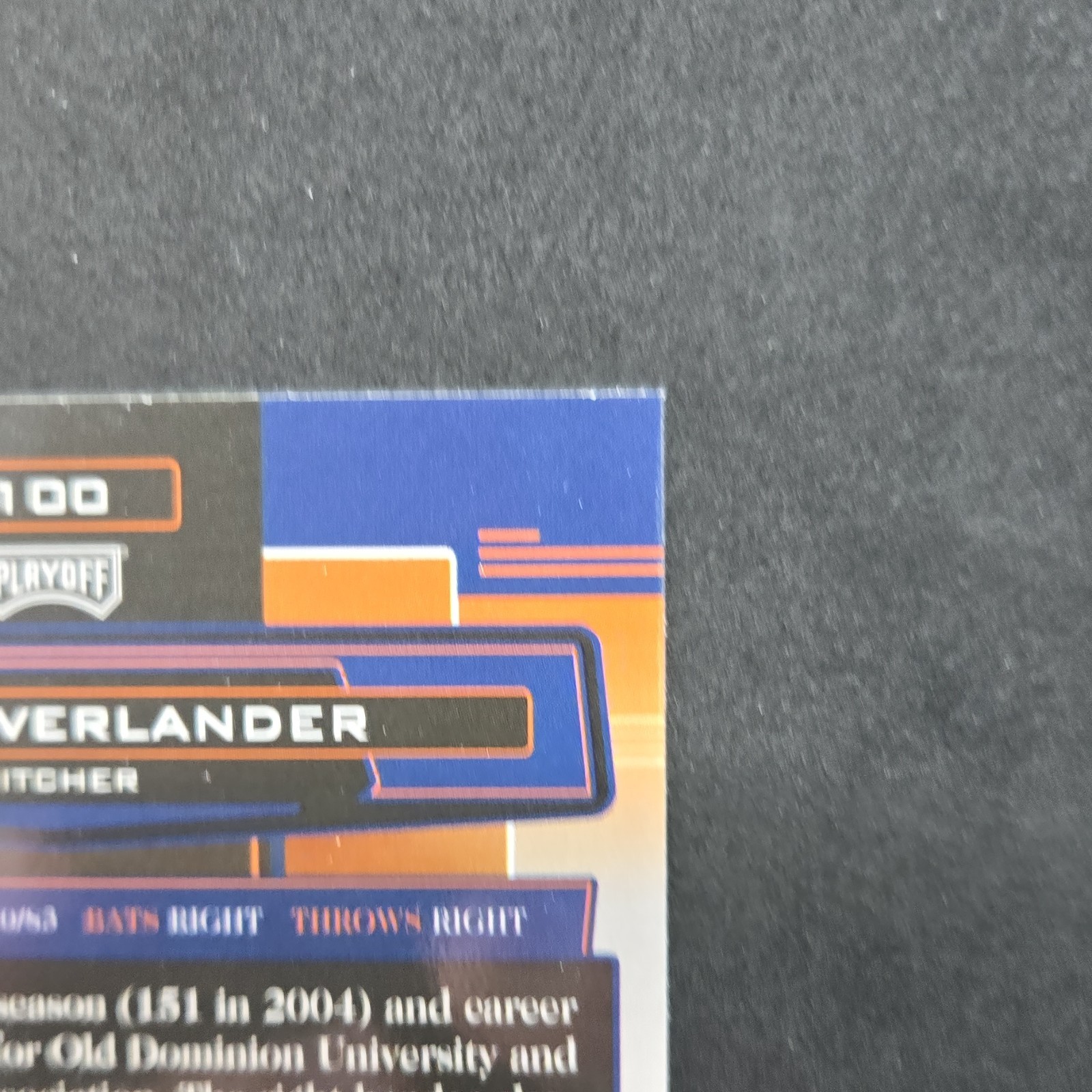 Justin Verlander RC #100 Donruss/Playoff 2005 Absolute Memorabilia Tigers