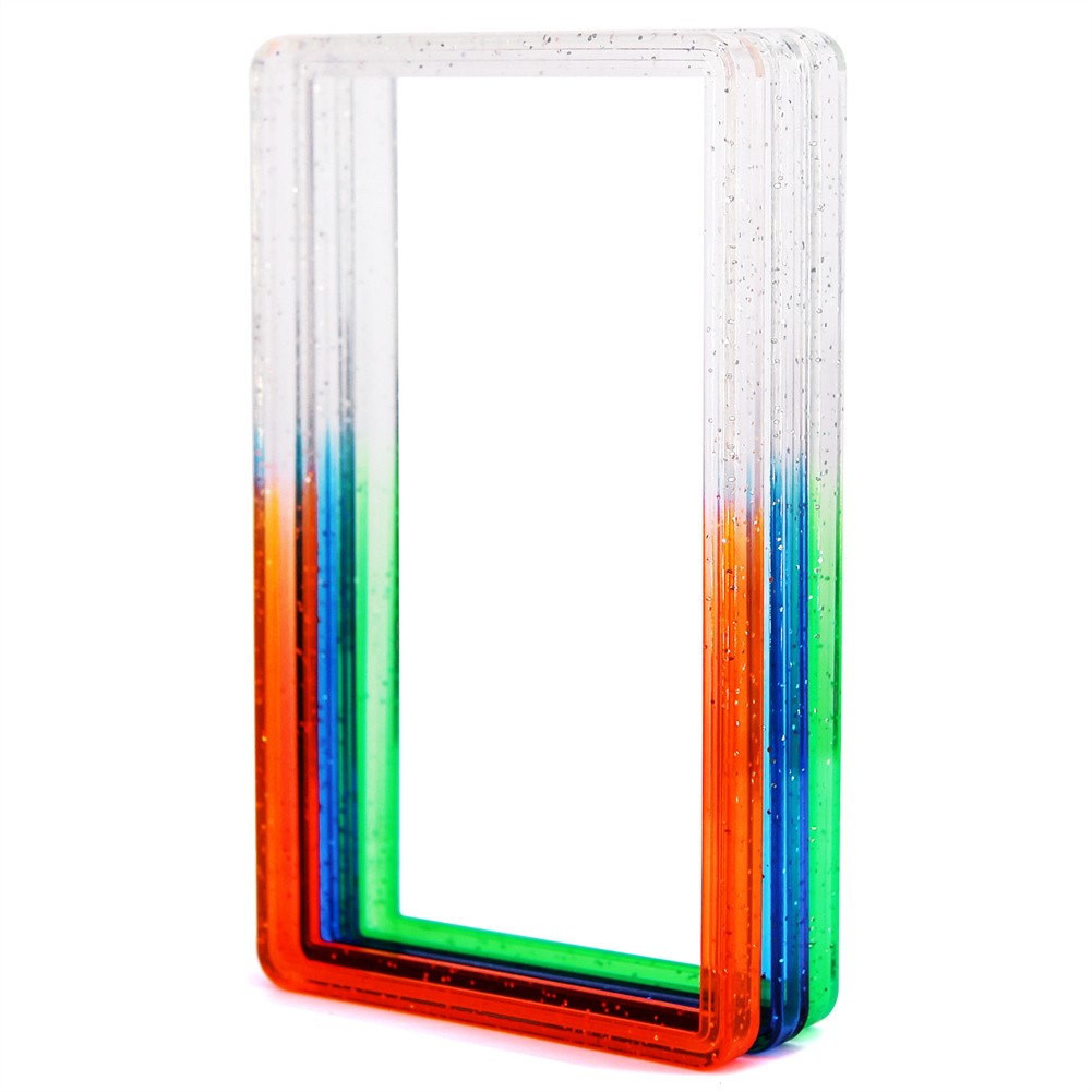 3-30 Pack Gradient For PSA Graded Card TPU Slab Bumper Guard Protector Stackable