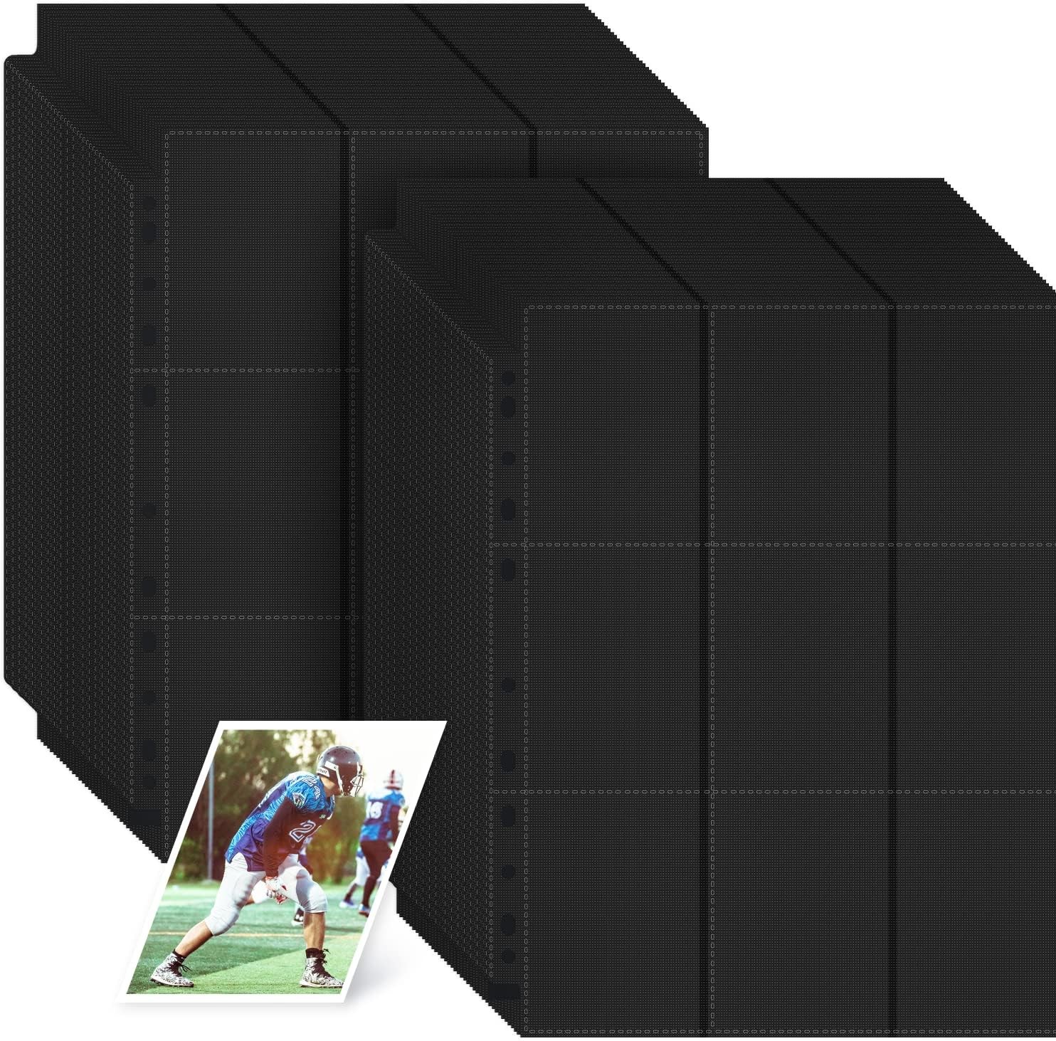 1800 Pockets Trading Card Sleeves Double-Sided Binder