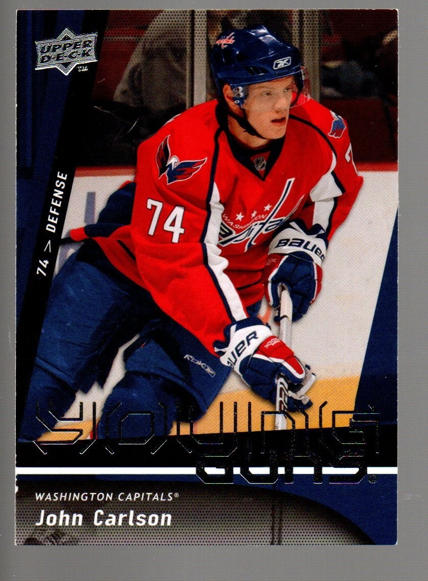 2009-10 Upper Deck #497 John Carlson Young Guns RC