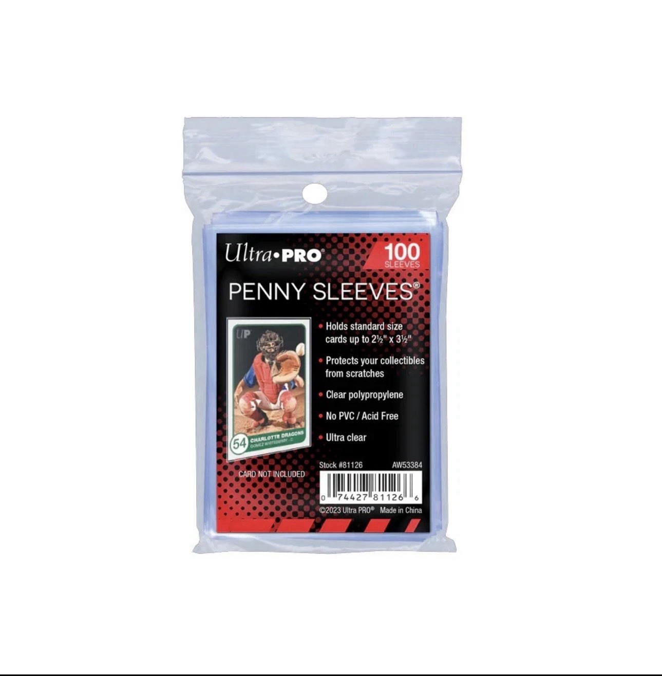 500 Count Ultra PRO 2.5″ x 3.5″ Penny Sleeves Standard – Pokemon, Magic, Sports