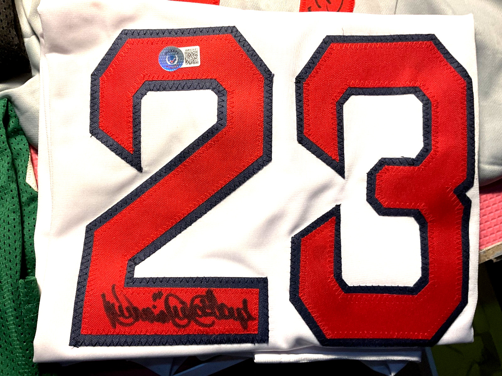 Todd Gurley Nate Archibald Brandon Backe Dennis Oil Can Boyd Autographed Jerseys