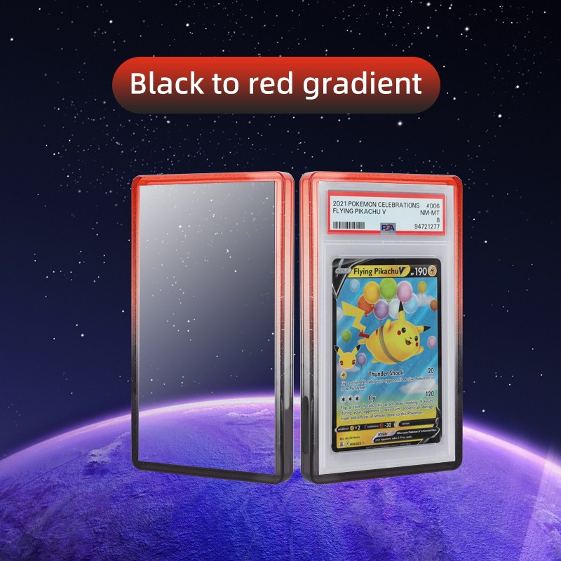 PSA/CGC Gradient Glitter TPU Bumper Graded Card Slab Guard Protector – 11 Colors