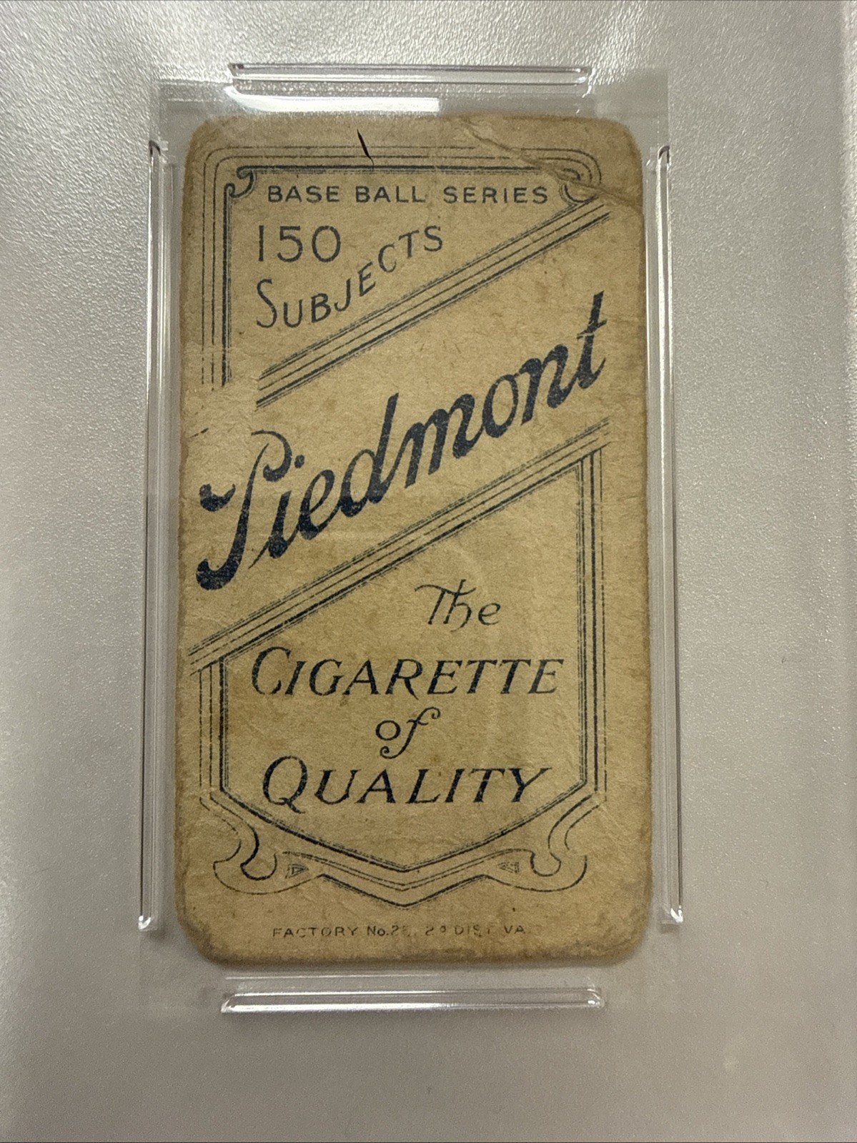1909-11 T206 Lefty Leifield Pitching Piedmont 150 PSA Authentic Pittsburgh