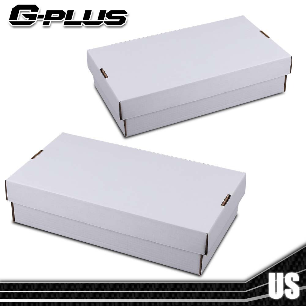 2Pcs 3000 Count Super Shoe Cardboard Standard Trading/Gaming Card Storage Boxes