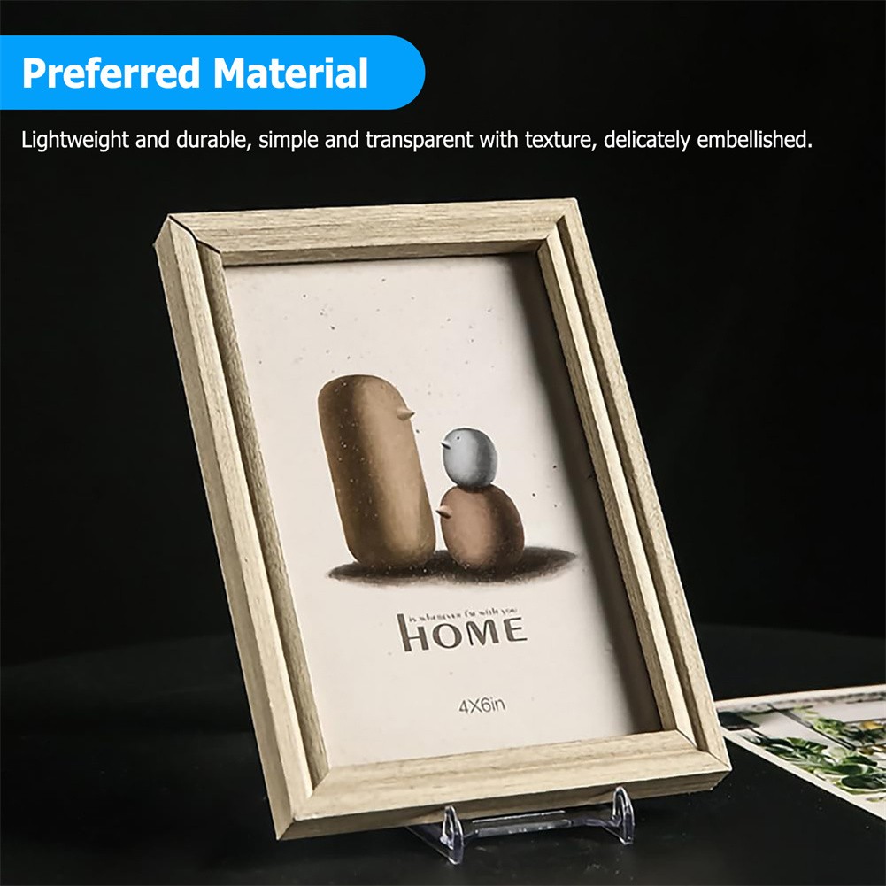 1-100 pcs Clear Acrylic Trading Card Stands Sports Cards Display Holder