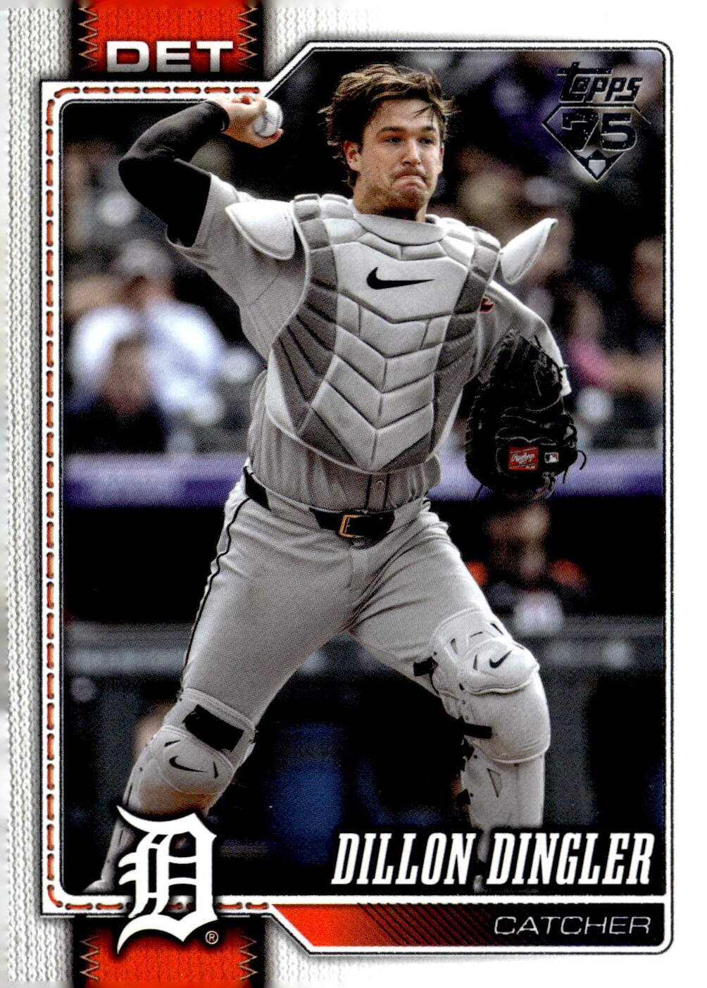 2026 Topps #351 Dillon Dingler Detroit Tigers