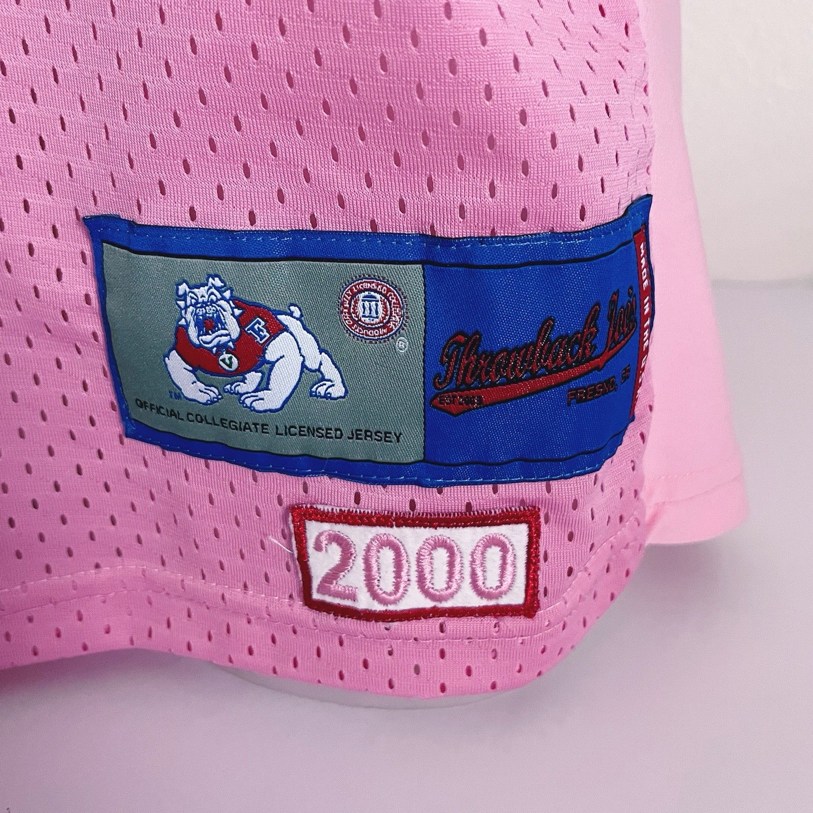 Fresno State Bulldogs NCAA Throwback Joe’s Football Jersey Mens Medium Rare