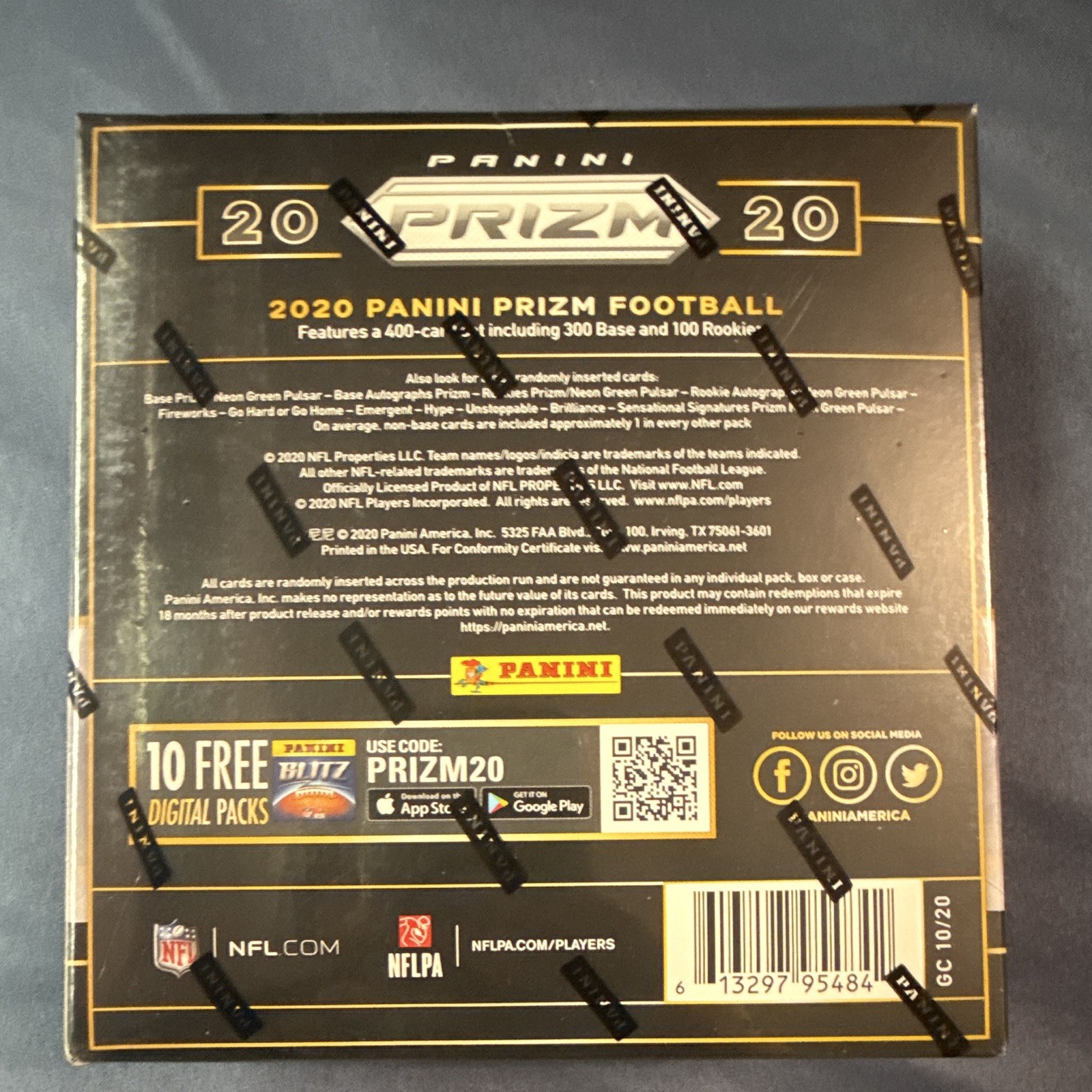 2020 Panini Prizm Football NFL walmart Mega Box 1 Autograph NEW SEALED