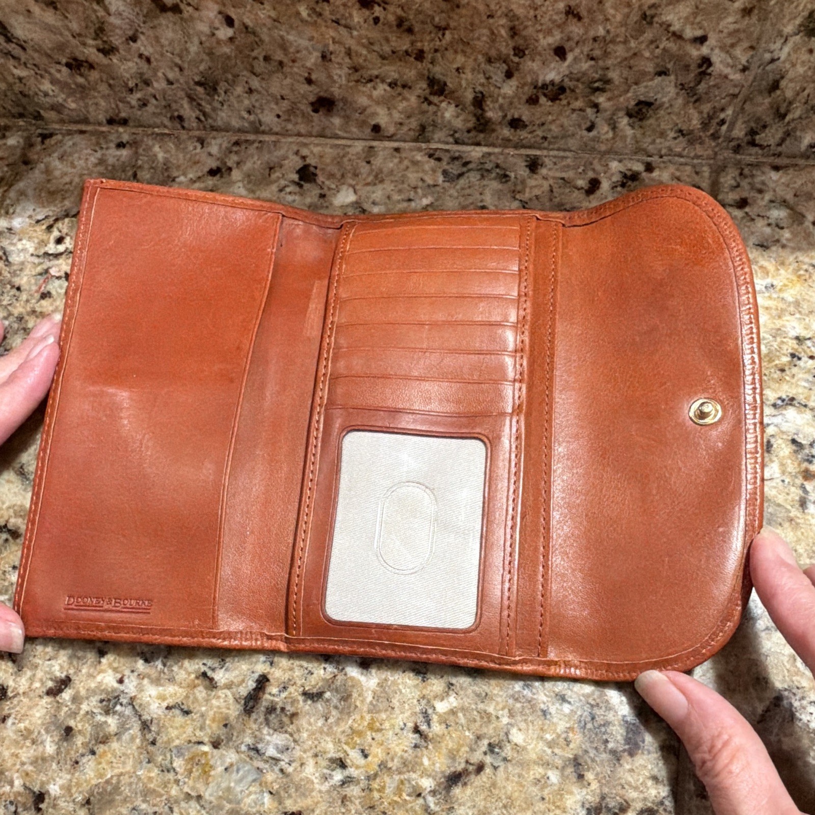 Dooney & Bourke Ole Miss Rebels Long Wallet Clutch Zip Pocket