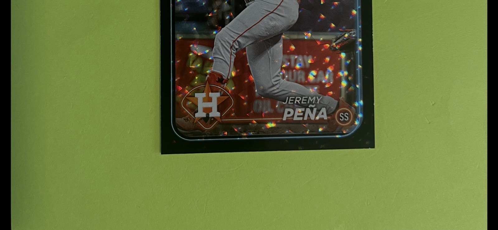 2024 Topps Series 2 Jeremy Pena Black Crackle Foil #472 Houston Astros