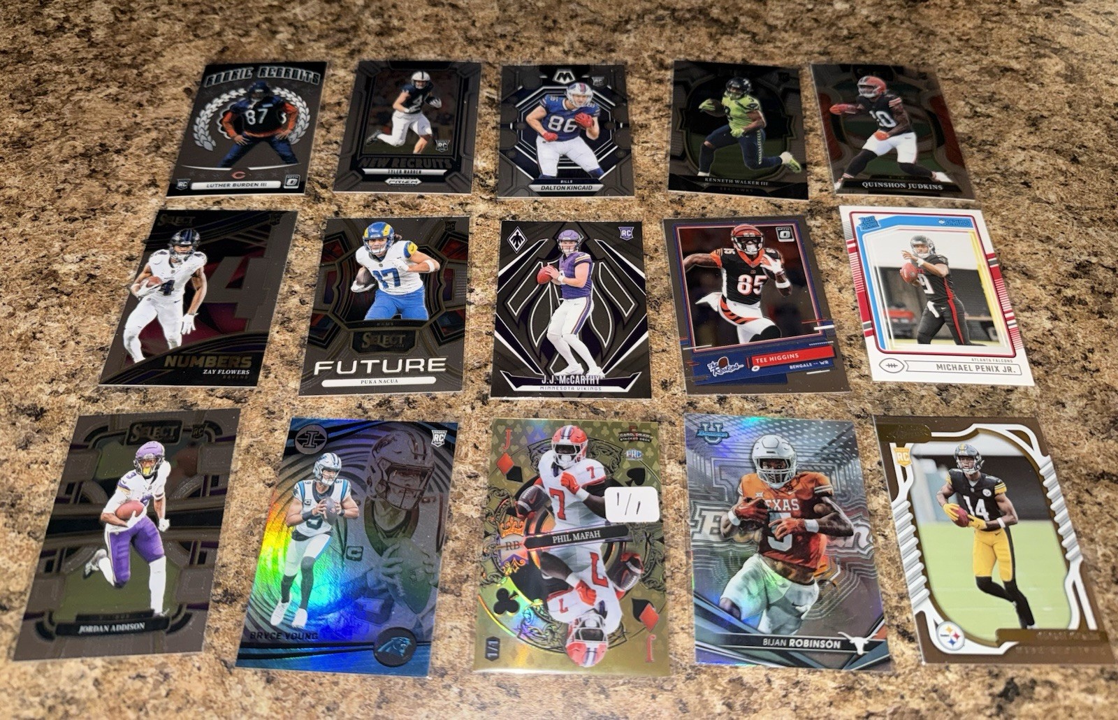HUGE ALL Football Rookie Card Lot! 300ct Box Full!!