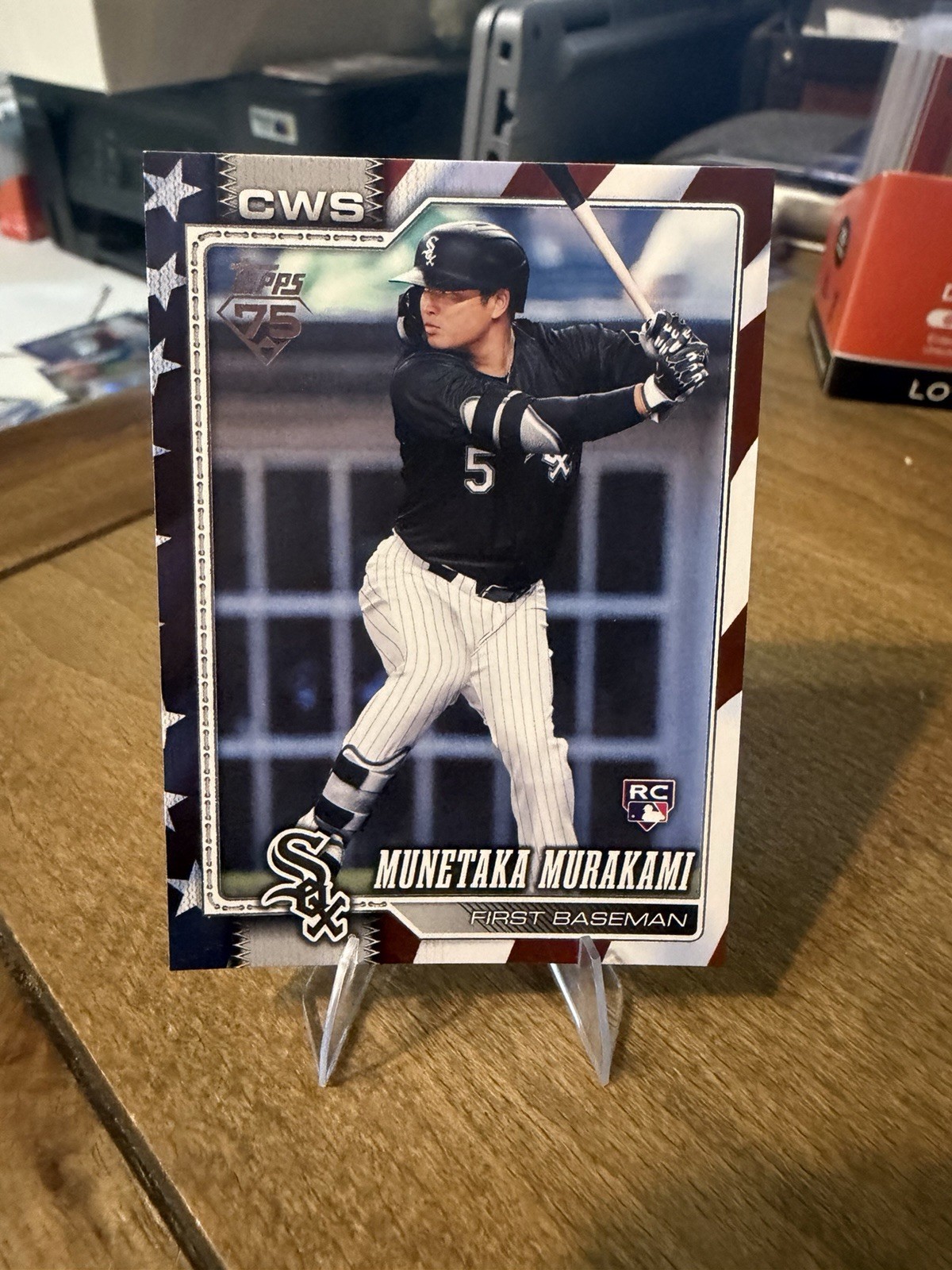 2026 Topps Series 2 Munetaka Murakami Independence Day 10/76 White Sox SSP RC