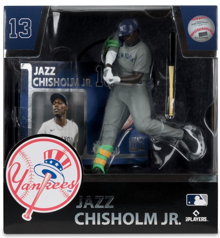 MLB New York Yankees Sports Picks Baseball Jazz Chisholm 7-Inch Posed Figure