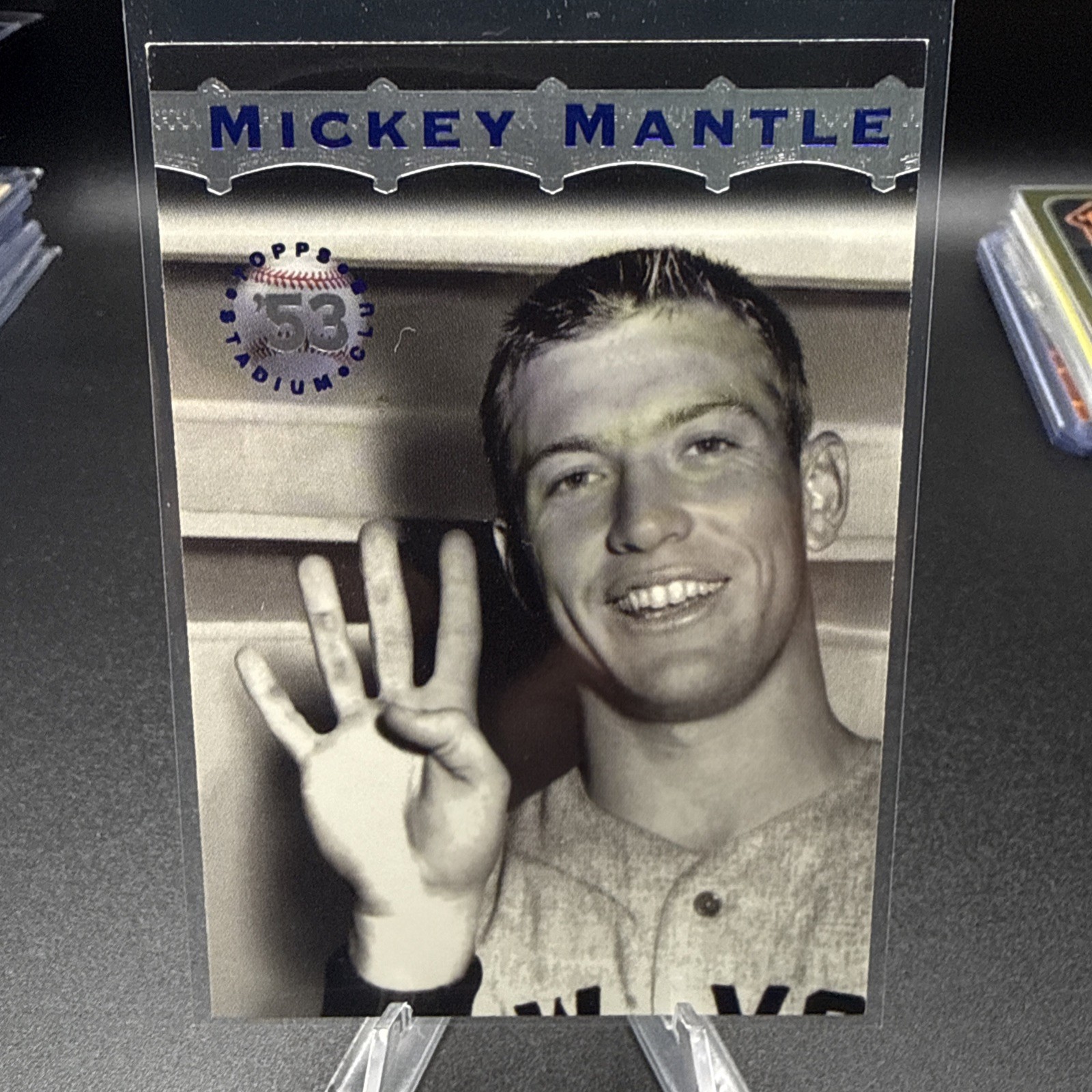 MICKEY MANTLE 1996 STADIUM CLUB MANTLE LOT 6 DIFFERENT NEW YORK YANKEES HOF ⚾️