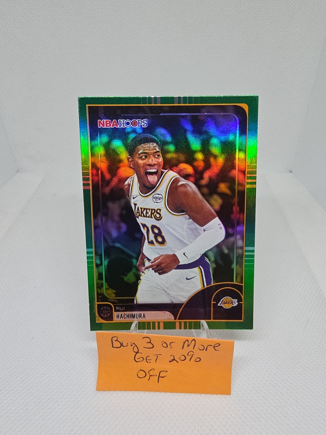 2025-26 NBA Hoops Rui Hachimura Green Parallel #1