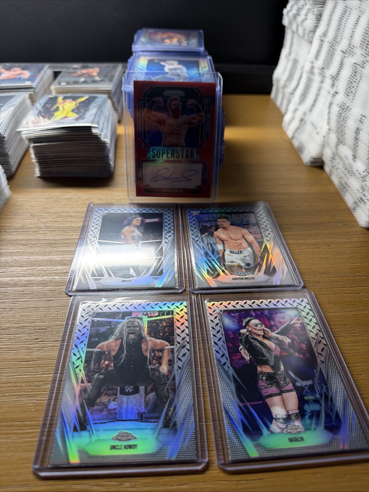 2026 WWE Topps Chrome Lot Of 1100 BASE, REFRACTORS, INSERTS, & MORE!