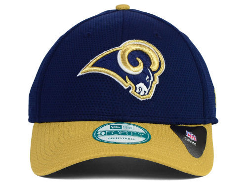 St. Louis Rams New Era 9Forty Fundamental Tech NFL Team Logo Cap Hat