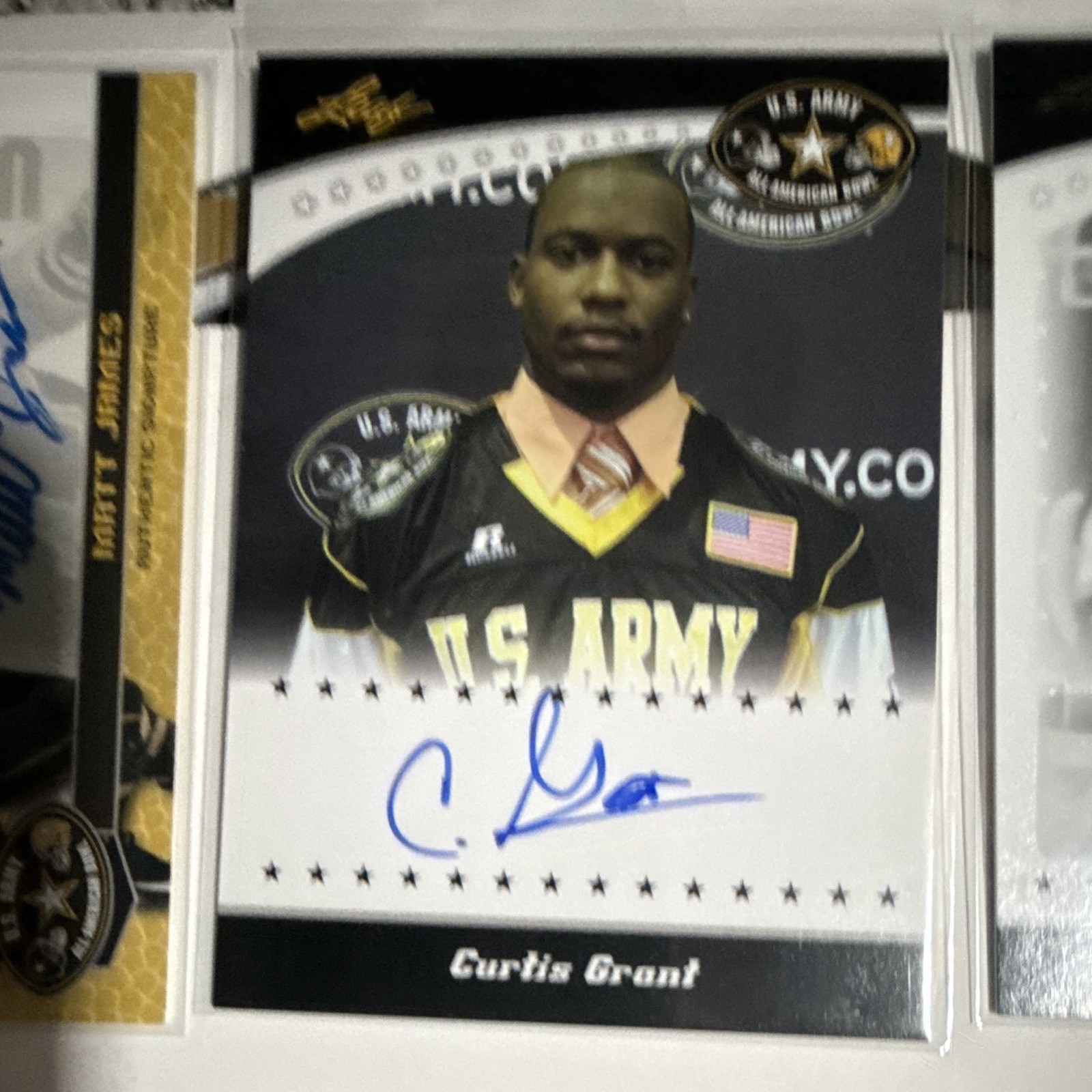 Leaf 2010 U.S. Army All-American Bowl Autograph 15-Card Lot, 3 numbered. BULK