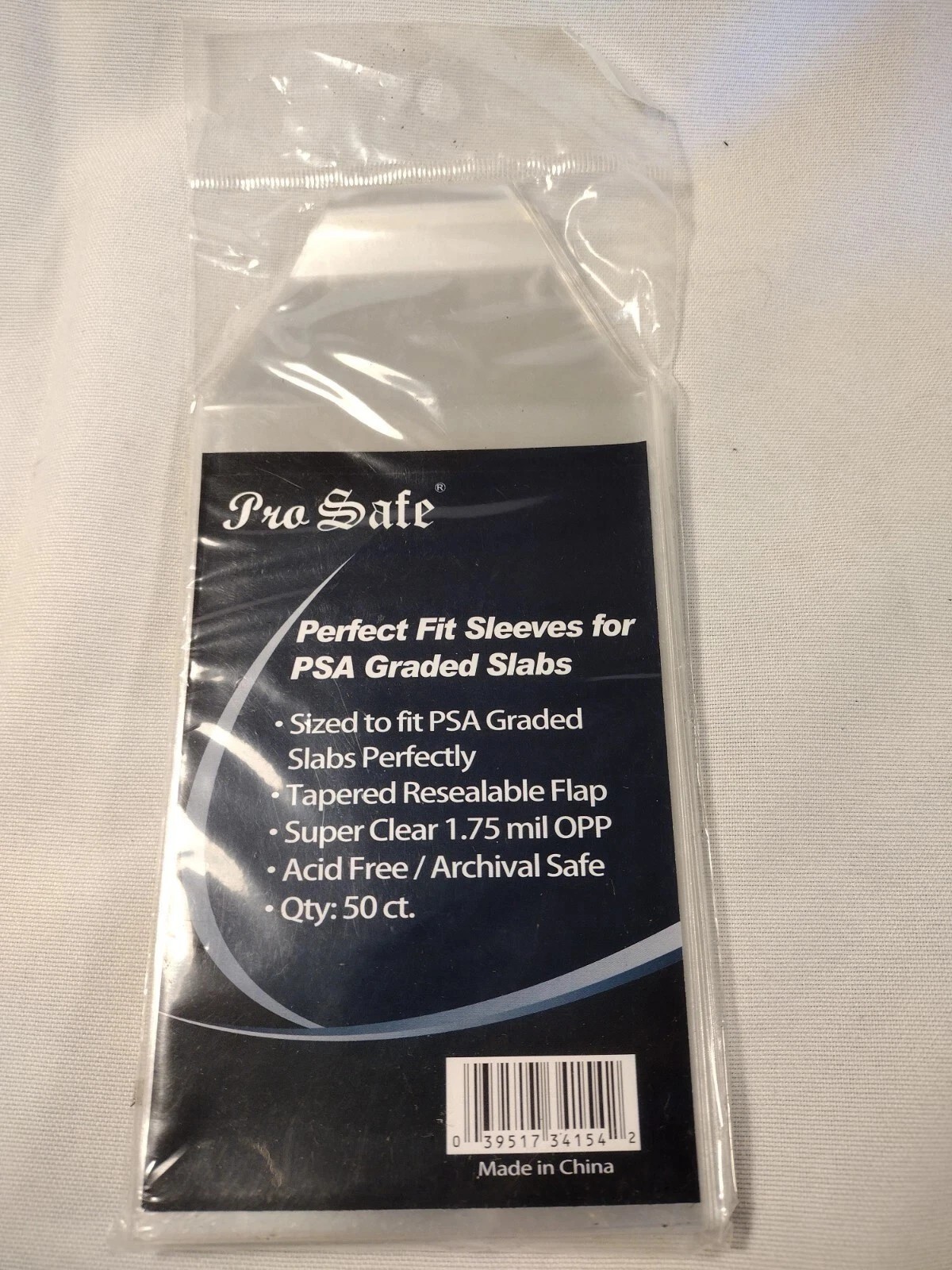 CBG Perfect FIT Graded CARD Sleeves w/ PSA Logo 50 100 250 500 1000 2500 5000