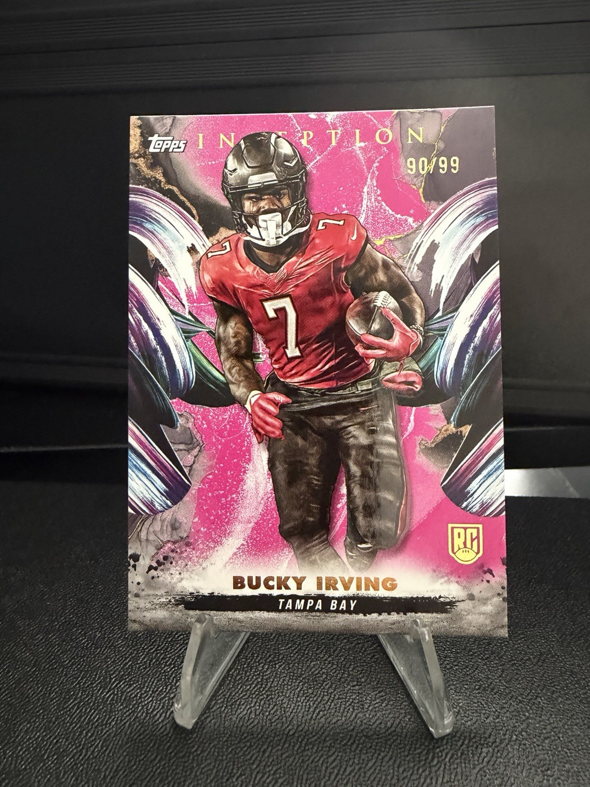 2024 Topps Inception – Bucky Irving #190 Magenta /99 (RC)