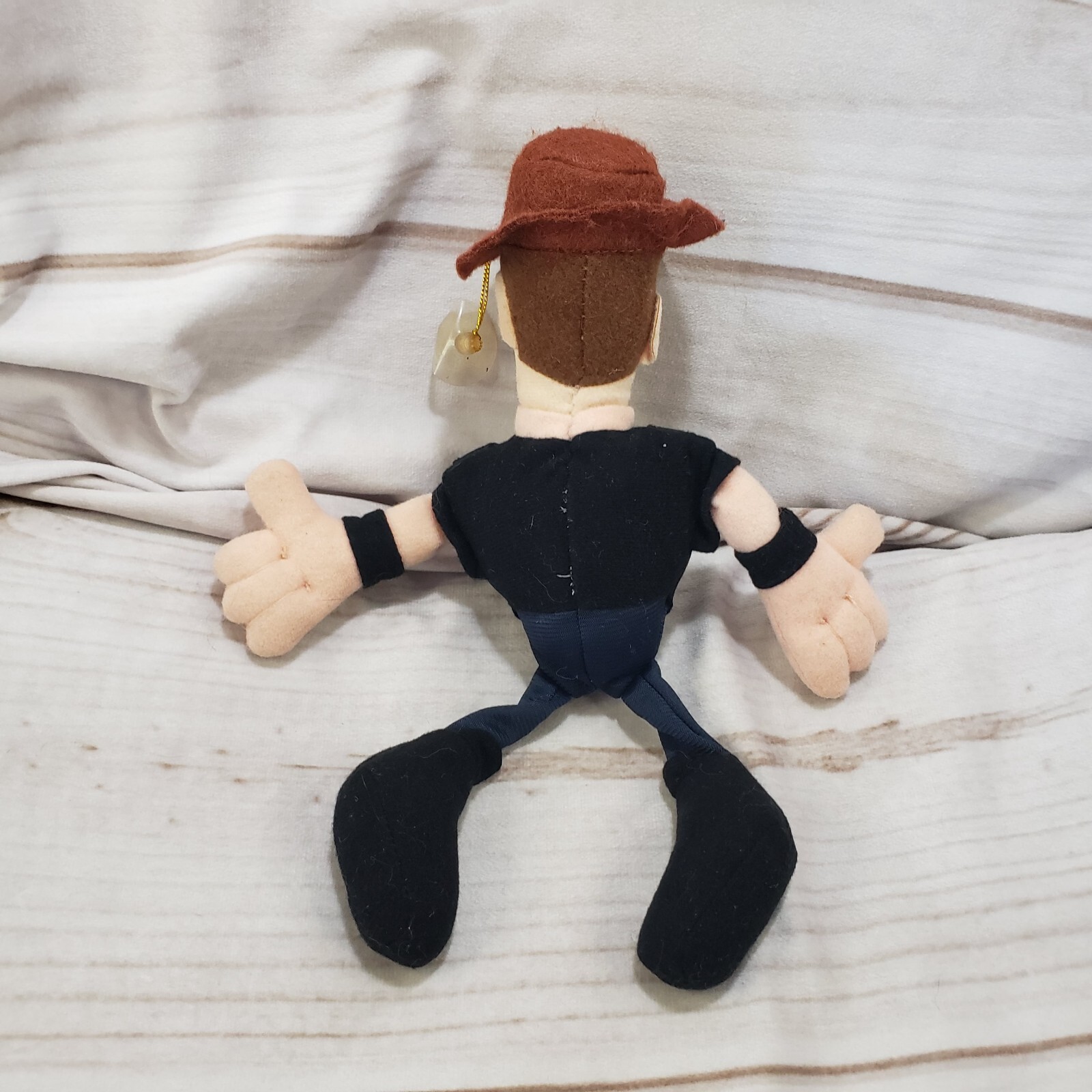 Steve Austin Plush Doll Hanging Window Cling Vintage Wrestling 9 Inch