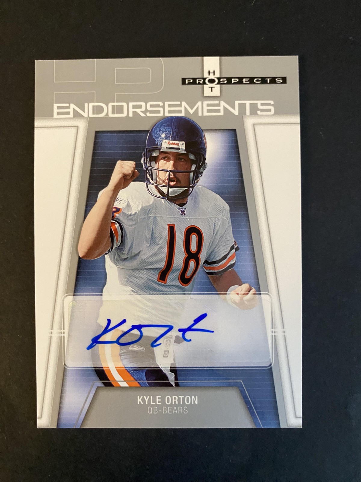 2006 Fleer Hot Prospects #HP-KO Kyle Orton Endorsements