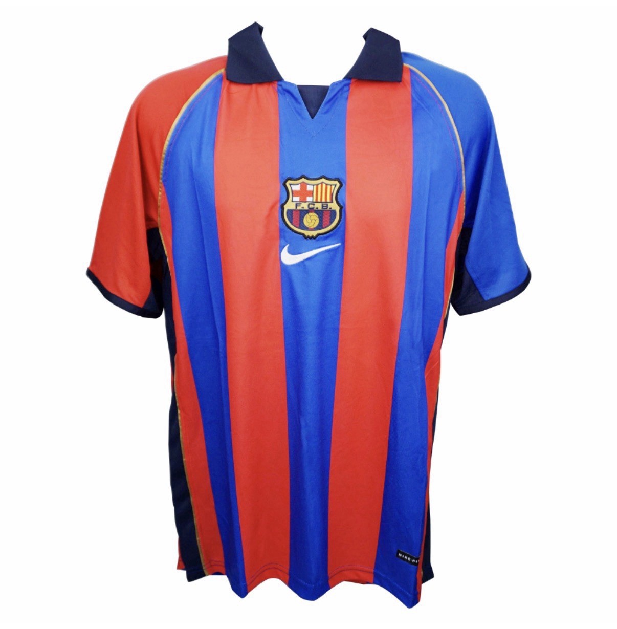 Rivaldo FC Barcelona Signed Nike Jersey (Beckett Hologram COA)