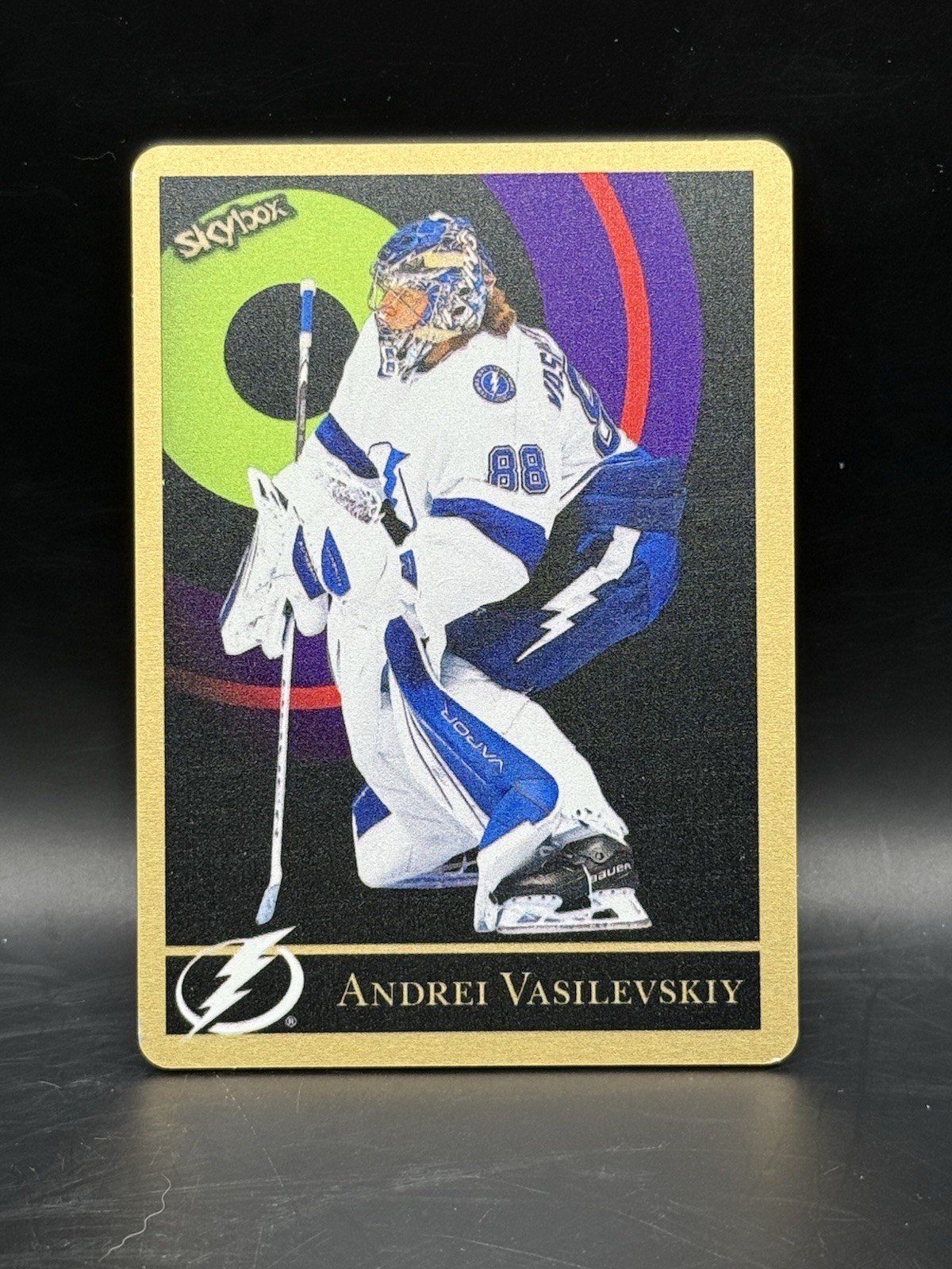 2023-24 Skybox Metal Universe – 1990 Skybox Metal Retros Andrei Vasilevskiy #27