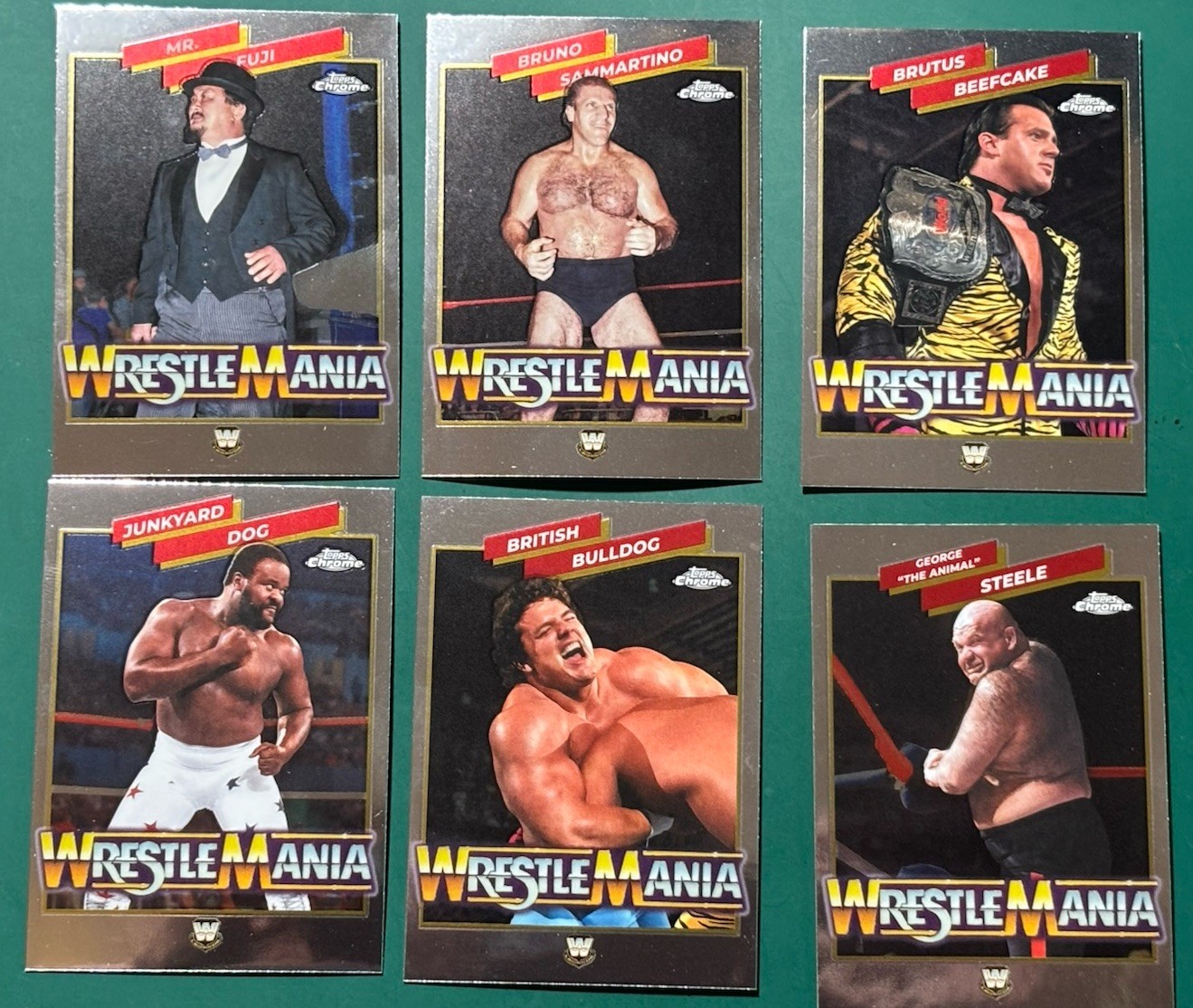 2026 Topps Chrome WWE Wrestlemania Recall Insert 🔥 🔥 PICK YOUR CARD Free Ship