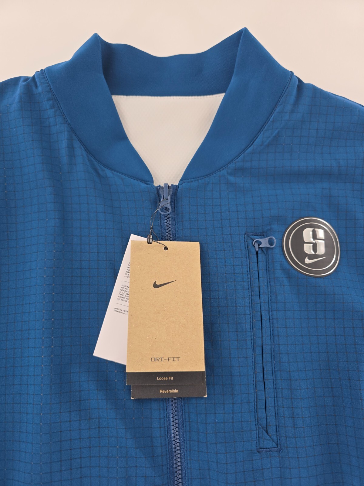 Nike Sabrina Reversible Basketball Track Jacket FV3164-477 Size Small Blue NWT