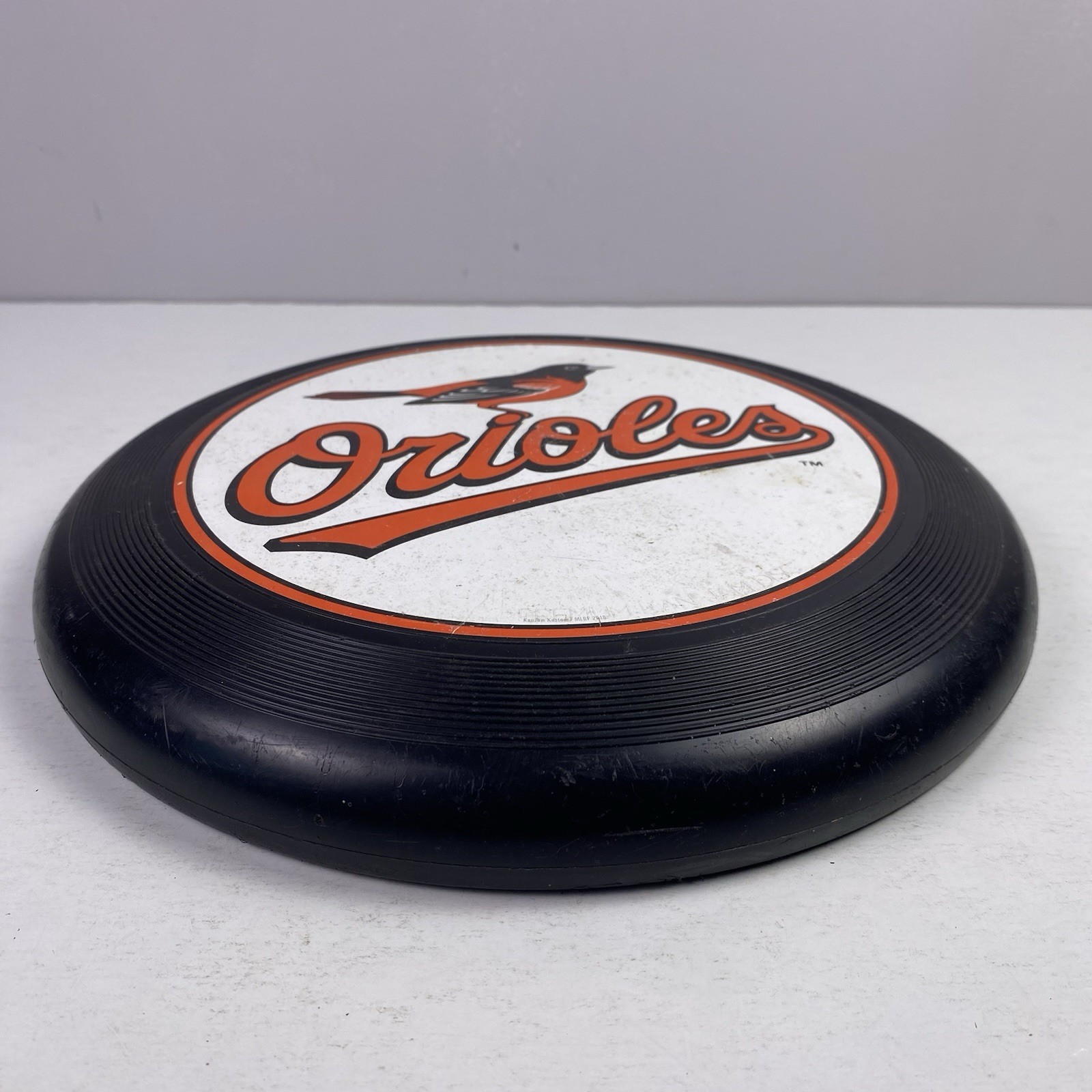 Vintage Baltimore Orioles Frisbee Kan Jam Disc Made In Canada 10.5”