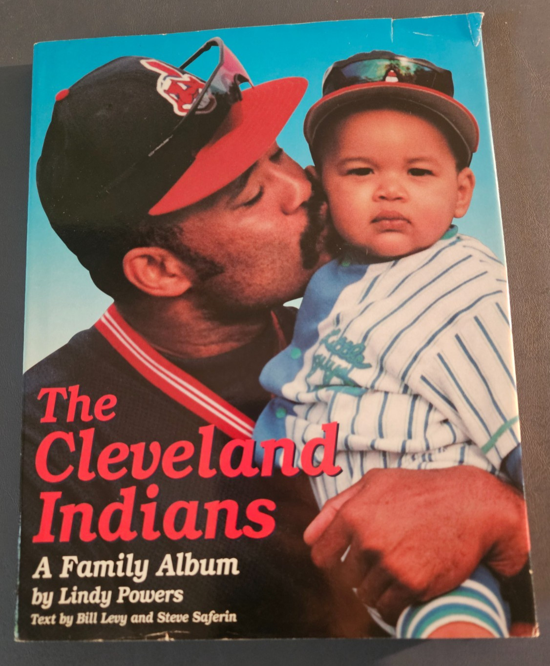 1996 THE CLEVELAND INDIANS: A FAMILY ALBUM By Lindy Powers & Bill Levy Hardcover
