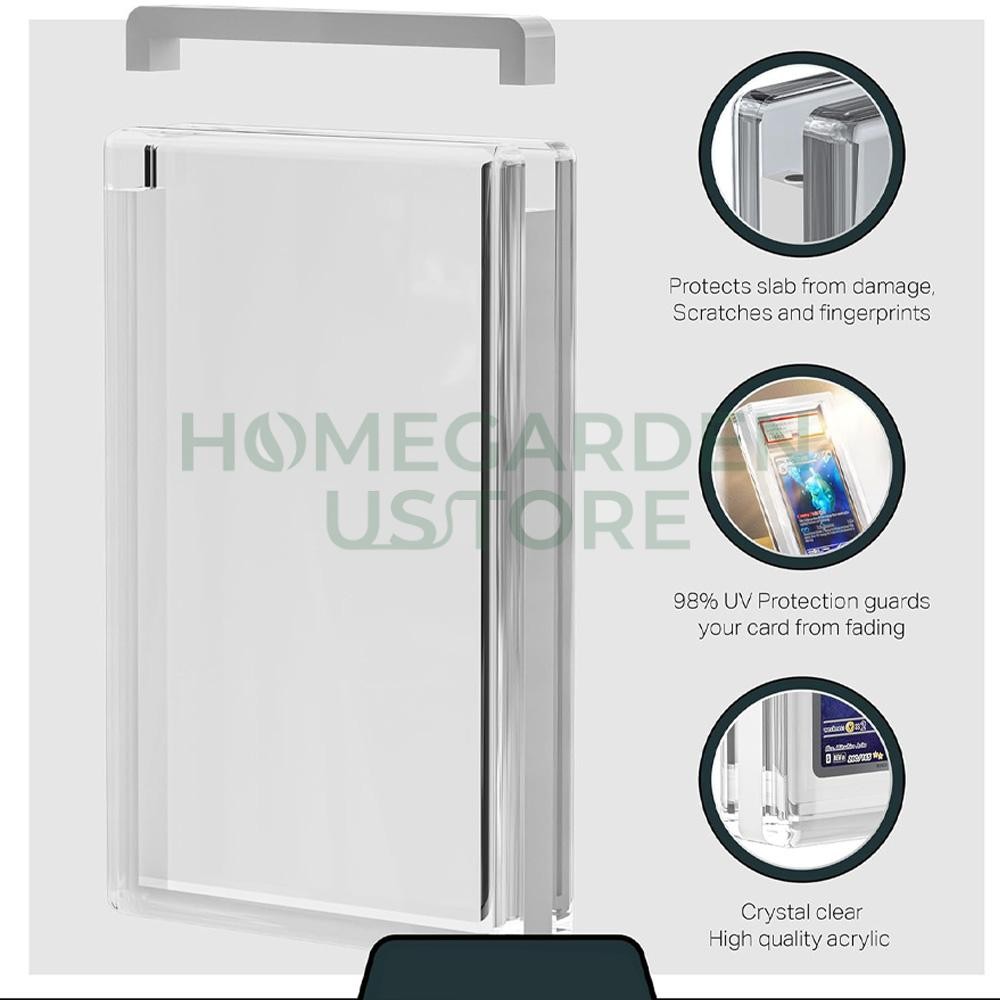 PSA/CGC/TAG Graded Card Slab Acrylic Magnetic Display Protector Case