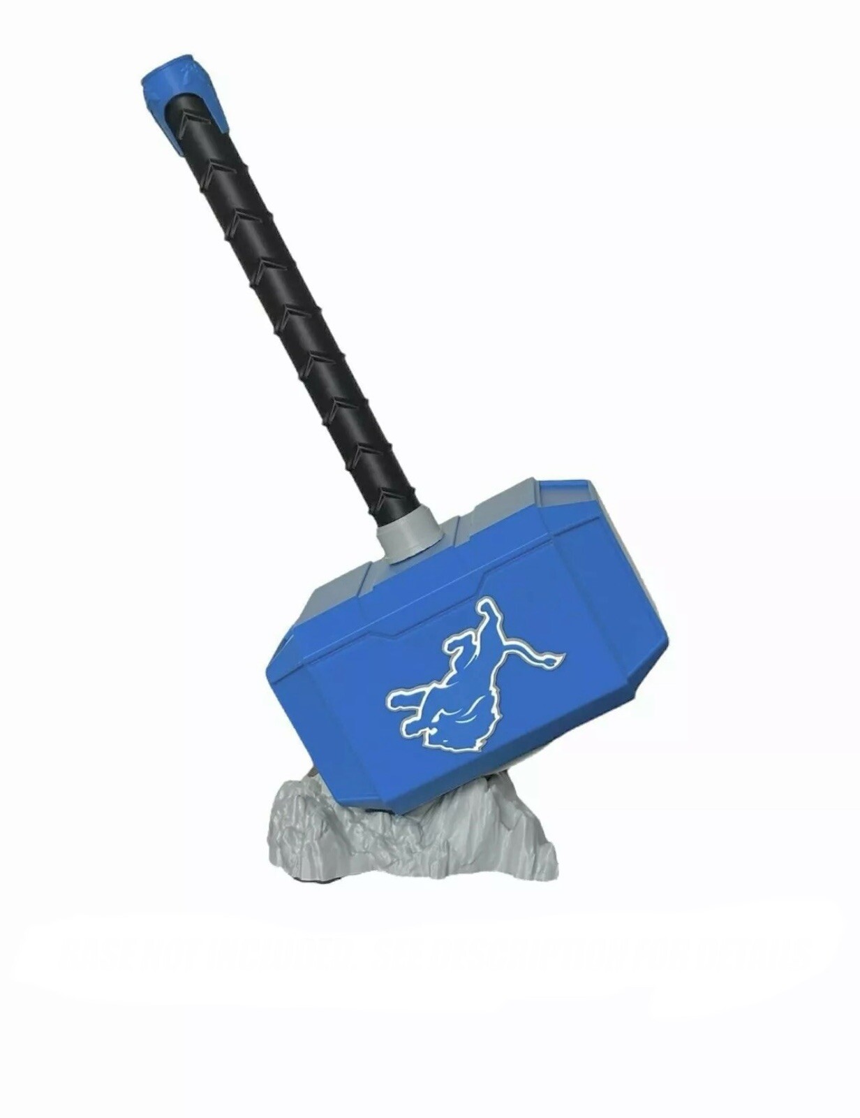 Rock Stand Mounting Base For Mjolnir Thor’s Hammer. 3D Printed Fan Art