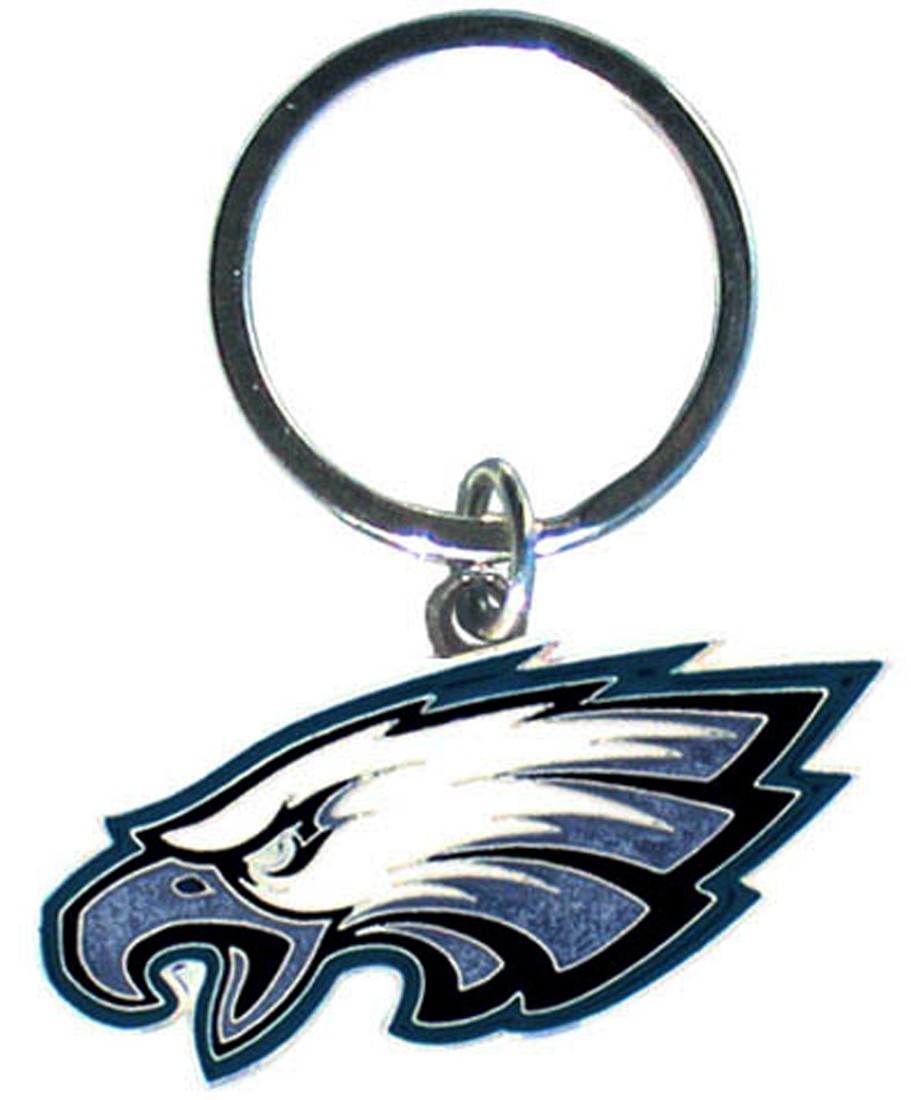 NFL Team Logo Metal Keychain—Official Team Colors—Fan Collectible Free Shipping