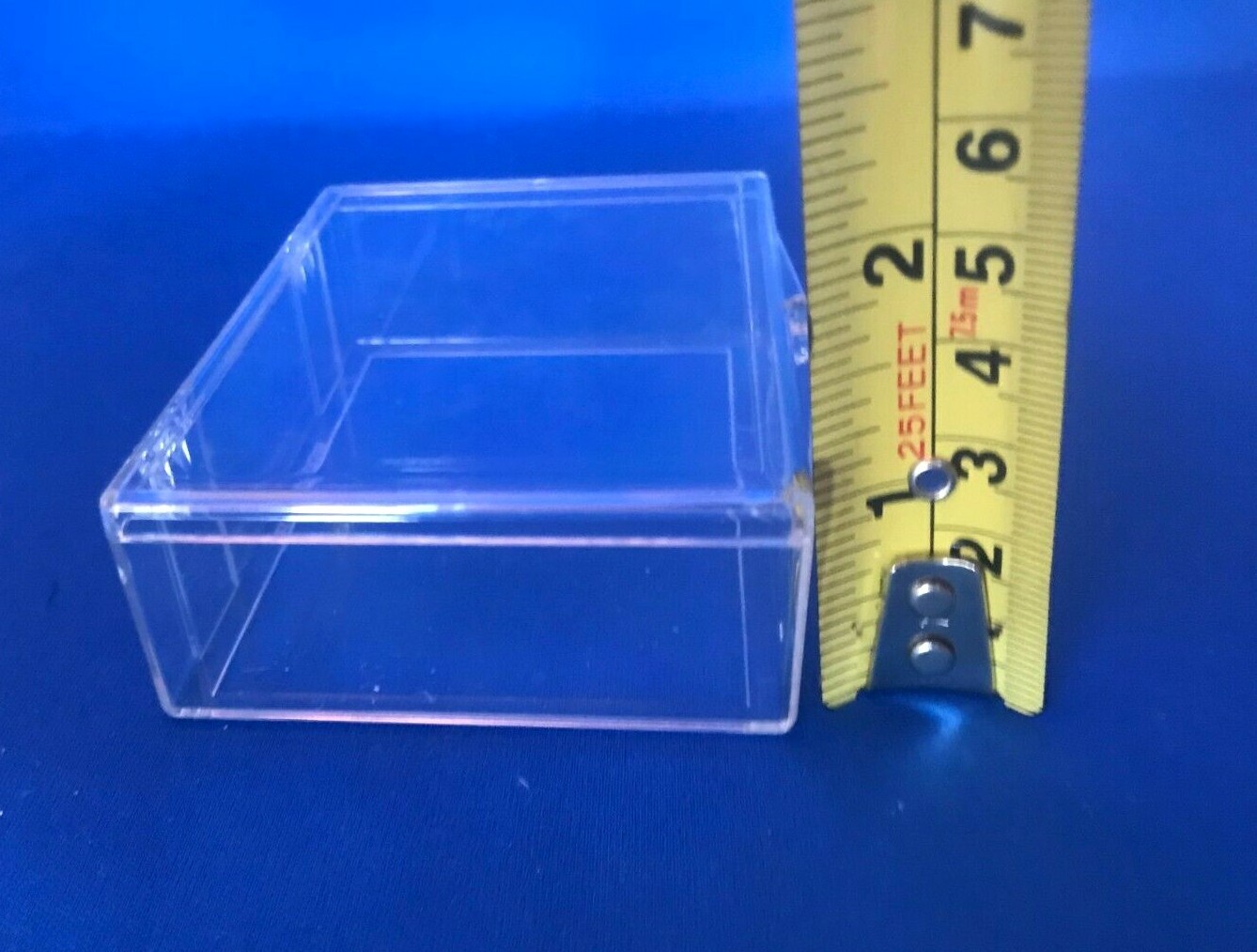 (4) BCW Hinged Trading Card Cases Holds Up To 55 Standard Cards New