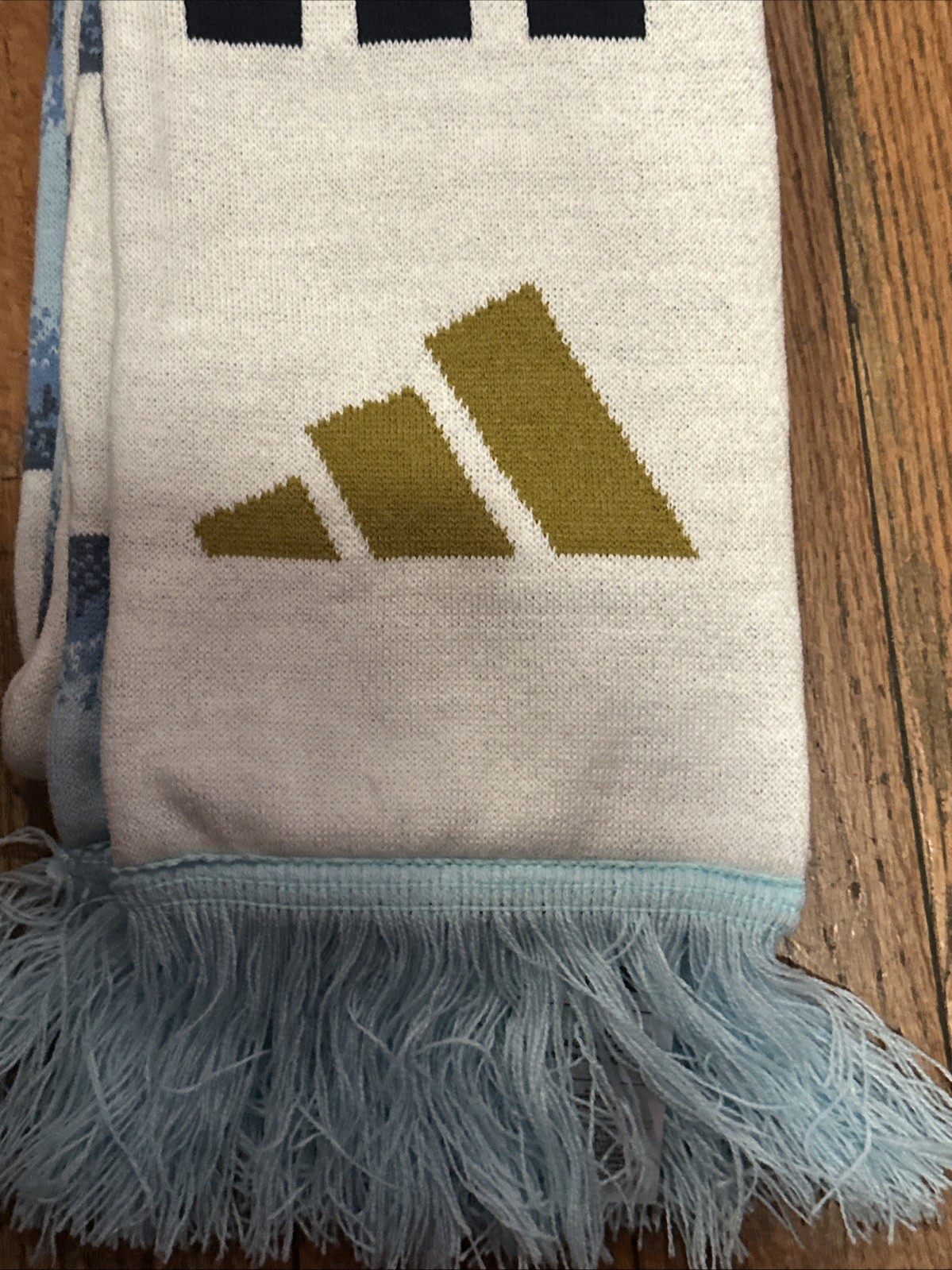 Brand New adidas Argentina 2026 Soccer Scarf KE1385 Icey Blue White