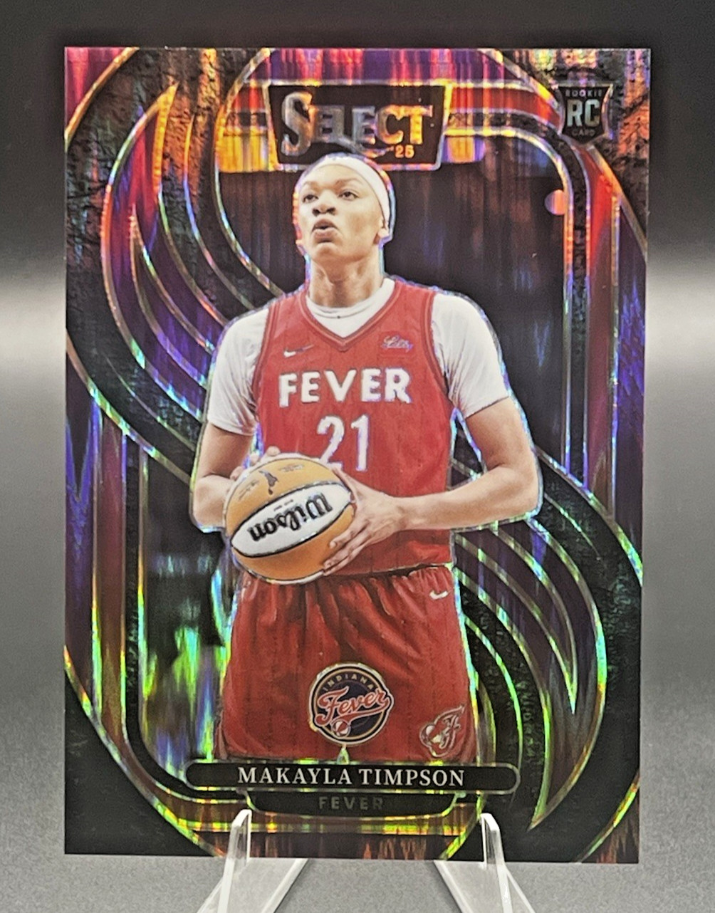 2025 Panini Select WNBA MAKAYLA TIMPSON #192 Purple Flash PRIZM FEVER /149